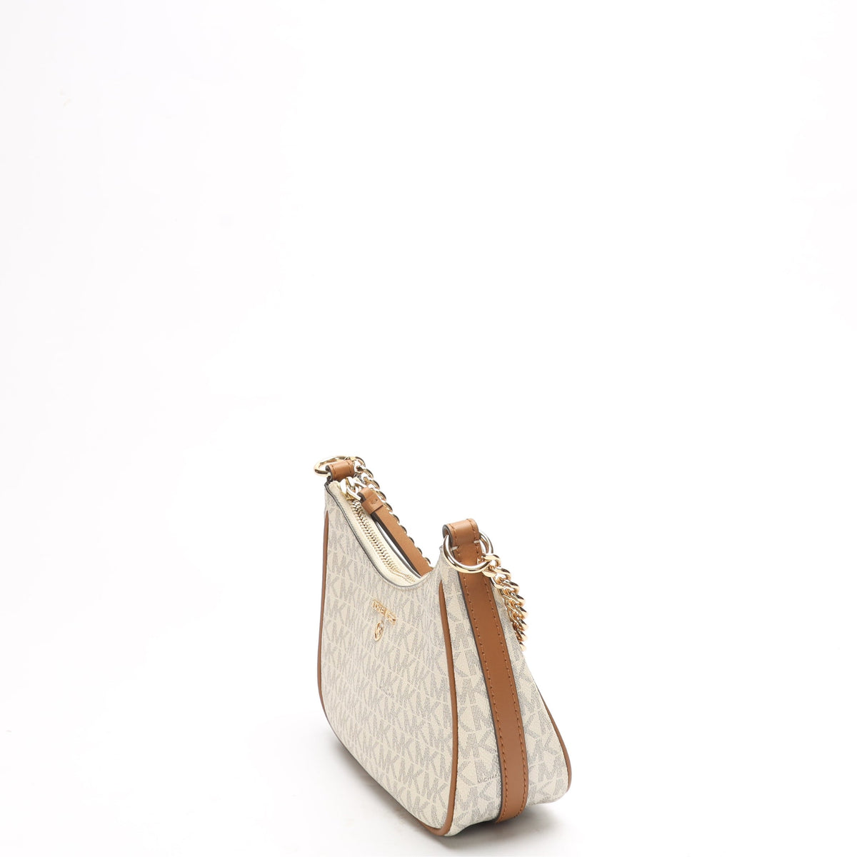 Michael Kors Jet Set Vanilla Logo Pochette Bag