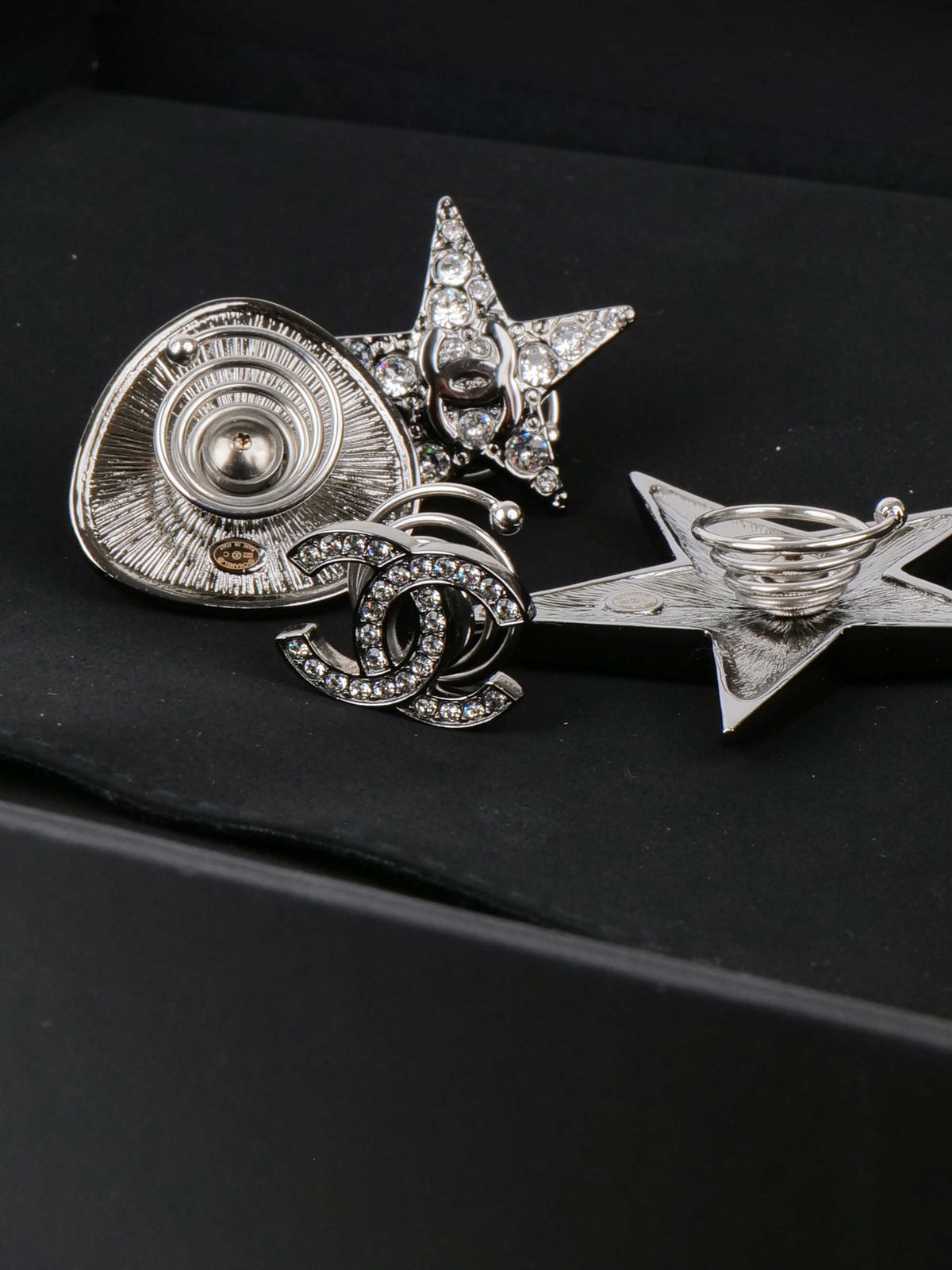 Chanel Hair Clips.