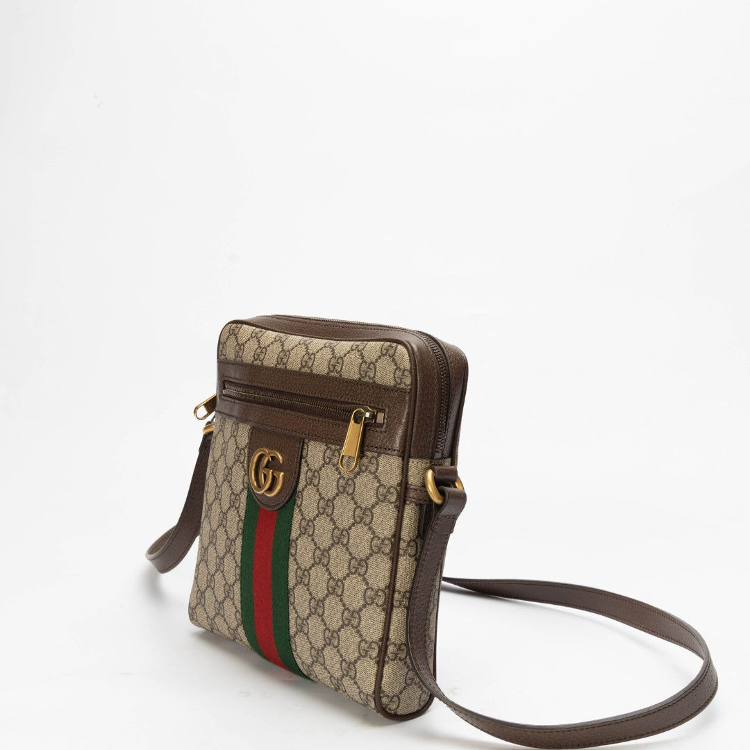 Gucci Ophidia GG Supreme Canvas Messenger Bag