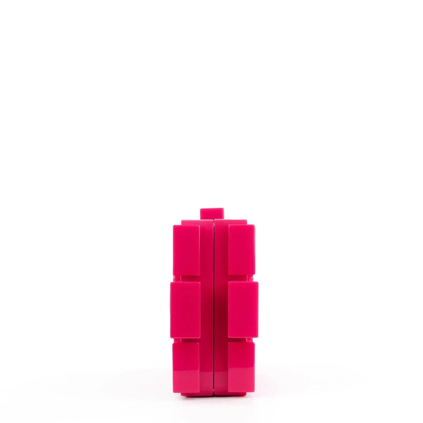 Fuchsia Boy Brick Lego Minaudière Clutch