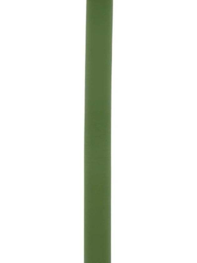 Luxury Bottega Veneta Triangle Buckle Leather Belt Green