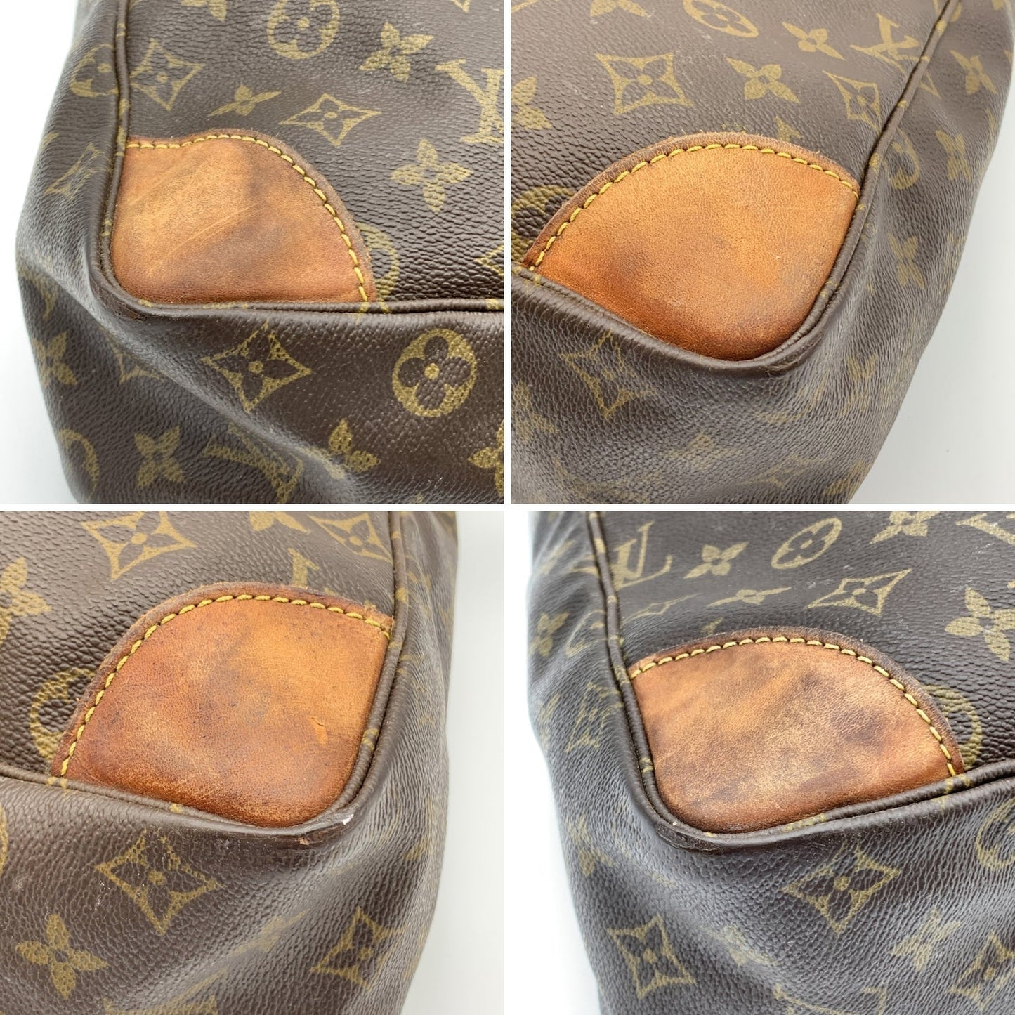 LOUIS VUITTON Vintage Monogram Canvas Boulogne 50 Xl Shoulder Bag