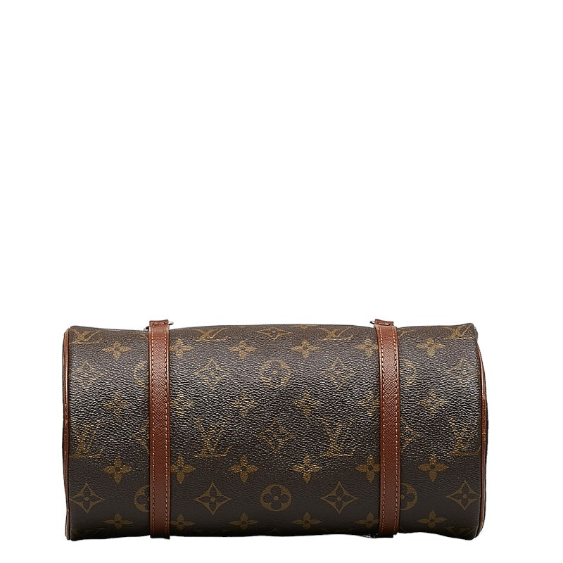 Louis Vuitton Monogram Papillon 26 (Old) Handbag M51366 Brown PVC Leather Louis Vuitton