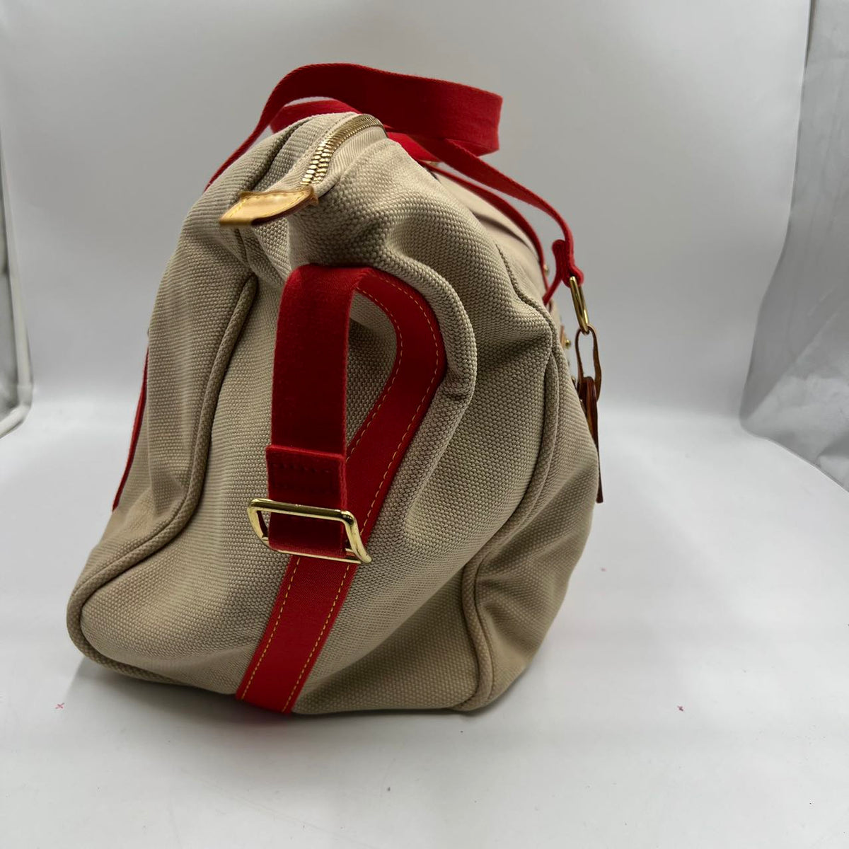 LOUIS VUITTON<br>Sac Weekend Beige M40029