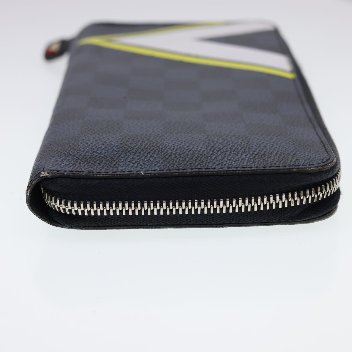 LOUIS VUITTON Damier Cobalt Zippy Organizer Long Wallet N64014 LV 40152