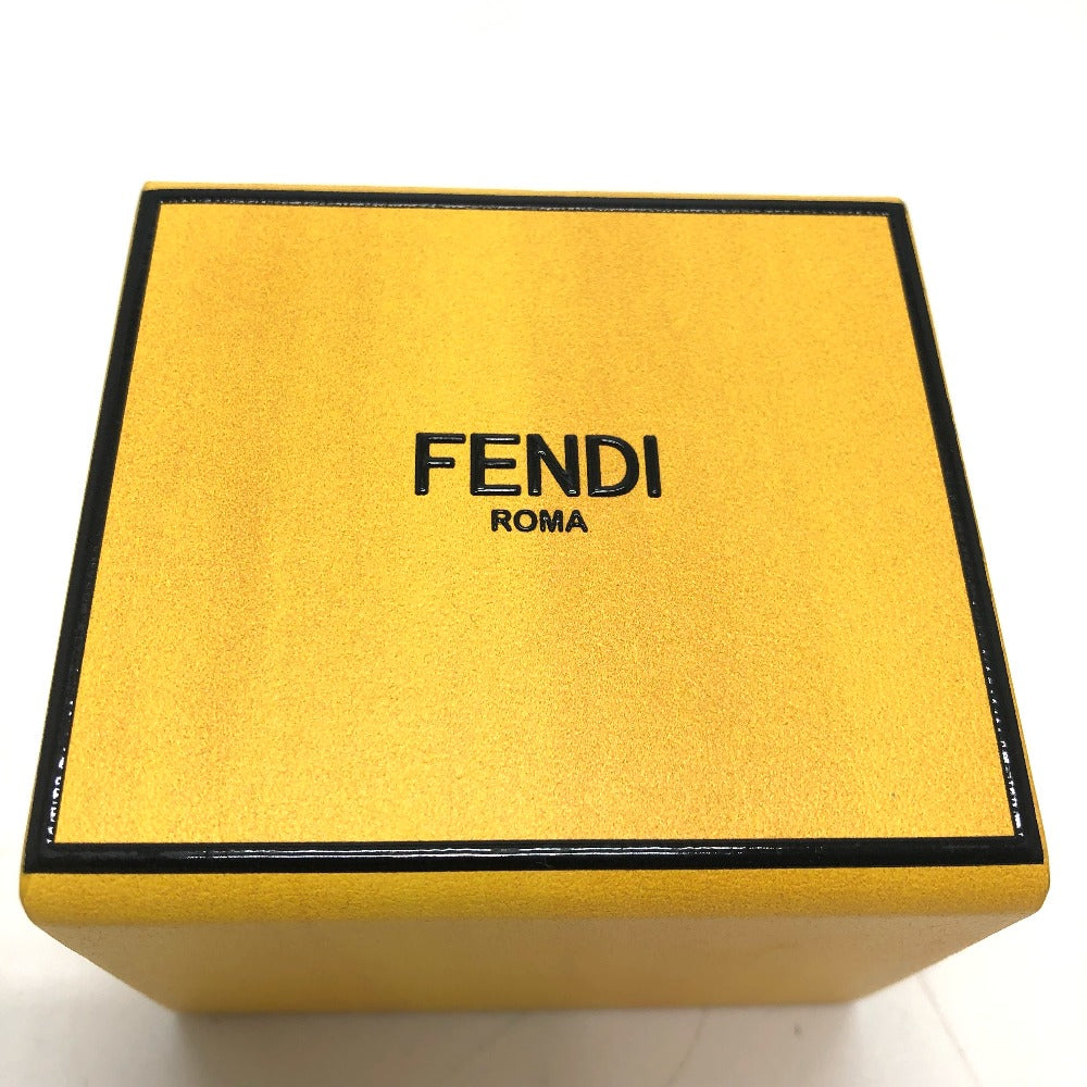 FENDI key ring 7AR894 leather yellow logo/accessories mini box Women