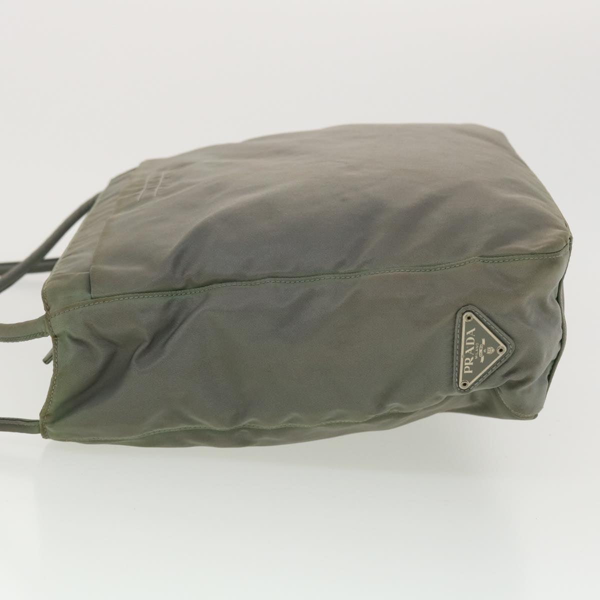 Prada Shoulder Bag Nylon Gray 40250