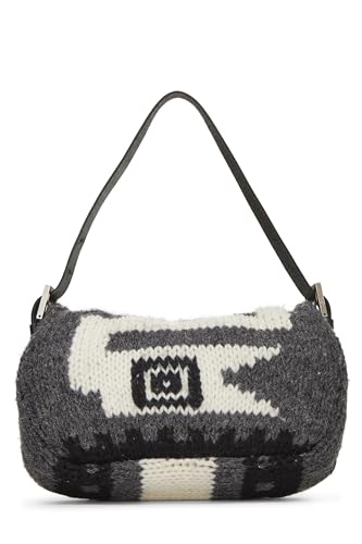 Fendi, Multicolor Wool Knit Baguette, Multi