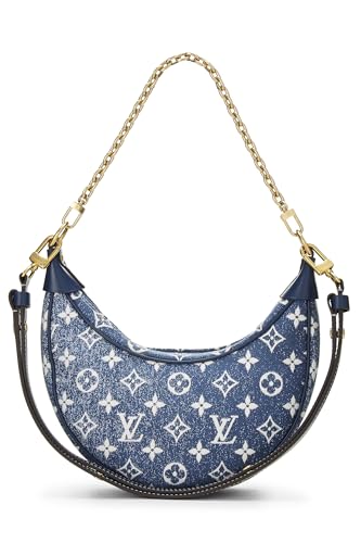 Louis Vuitton, Blue Monogram Denim Loop, Blue
