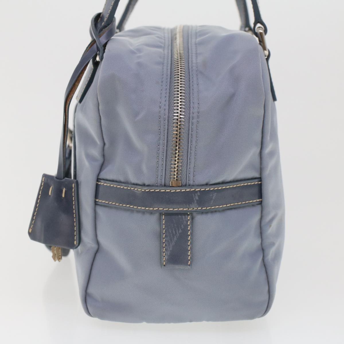 Prada Shoulder Bag Nylon Blue 43518