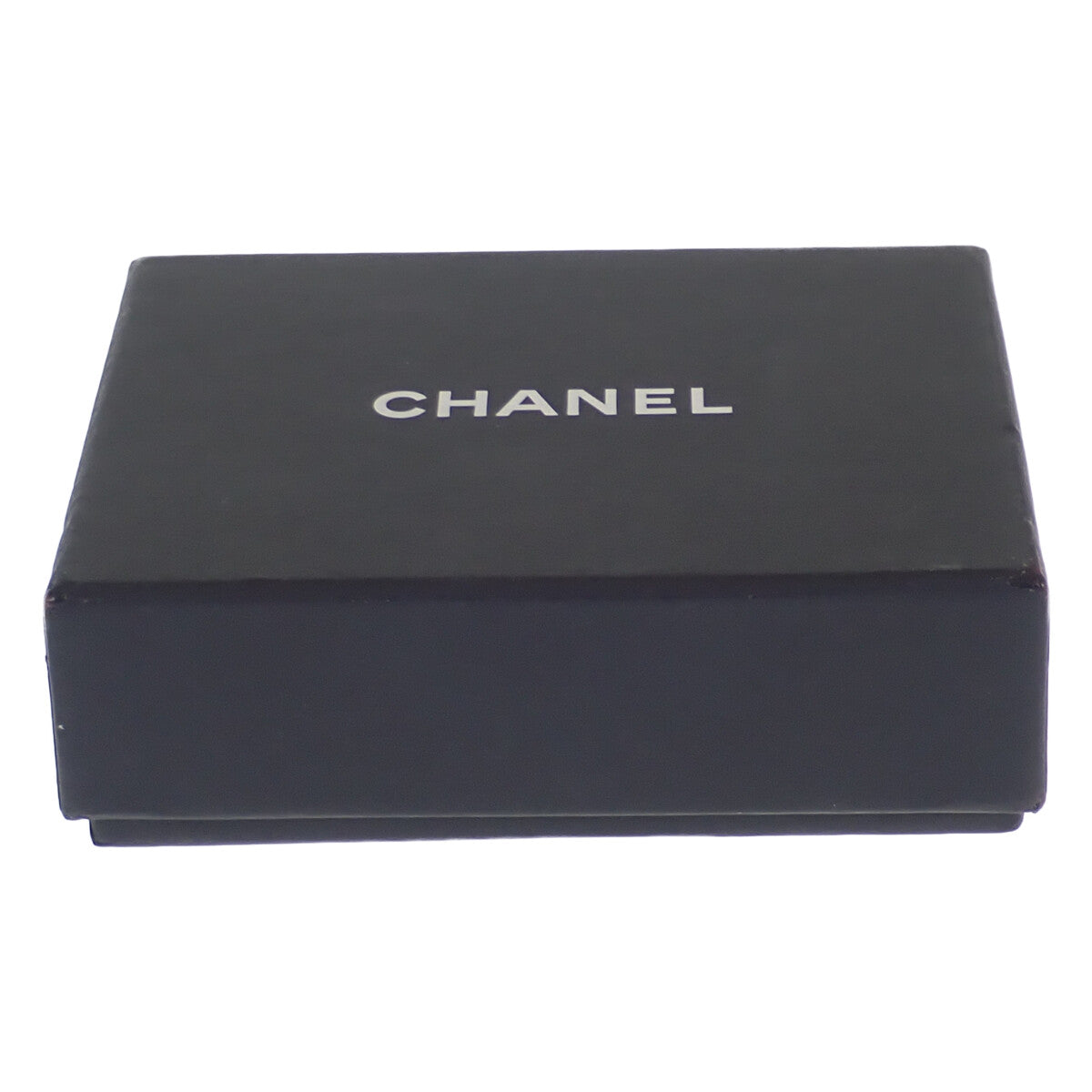 Chanel CC Rhinestone Circle Pendant Necklace Metal Necklace in Excellent condition