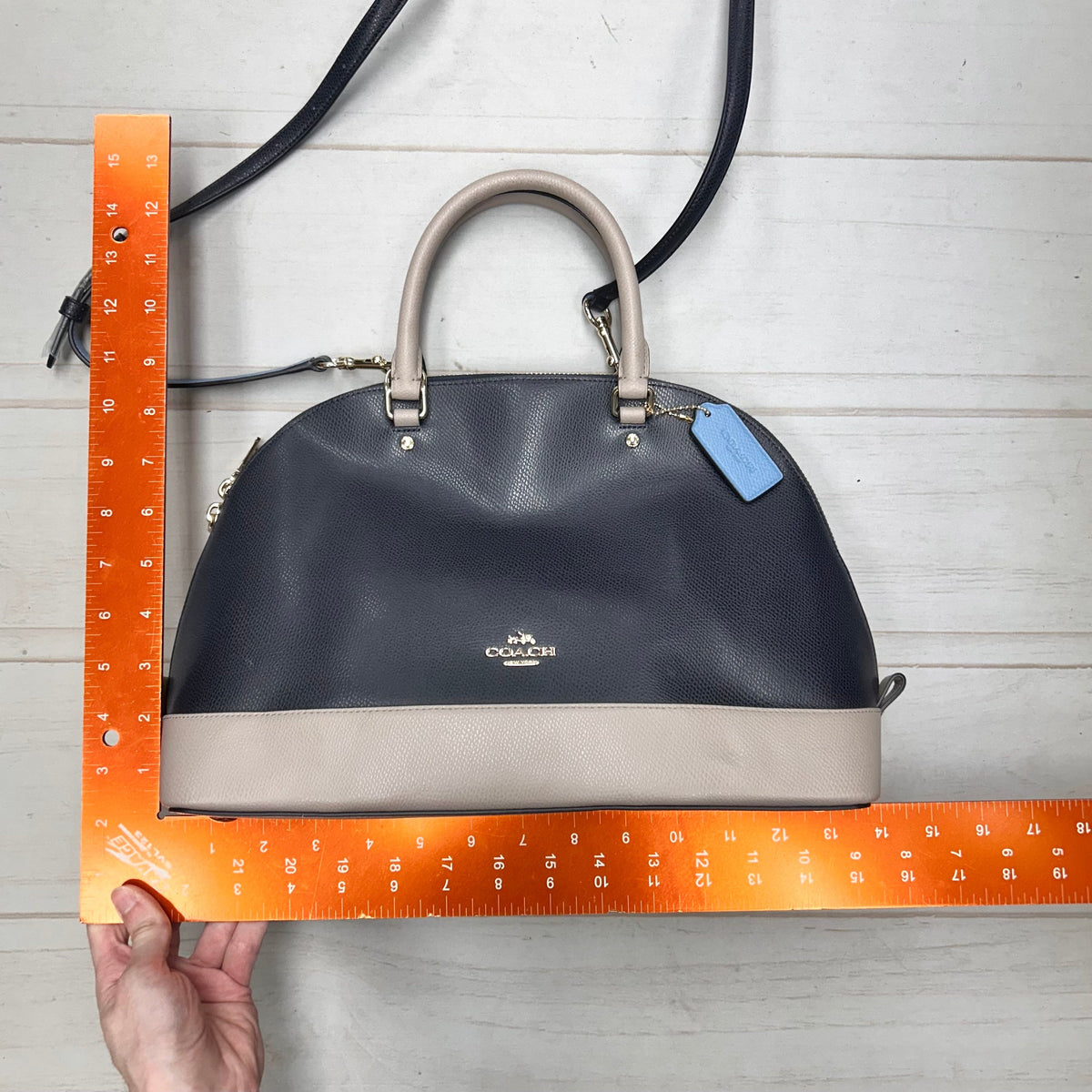 Handbag Designer By Coach, Size: Medium