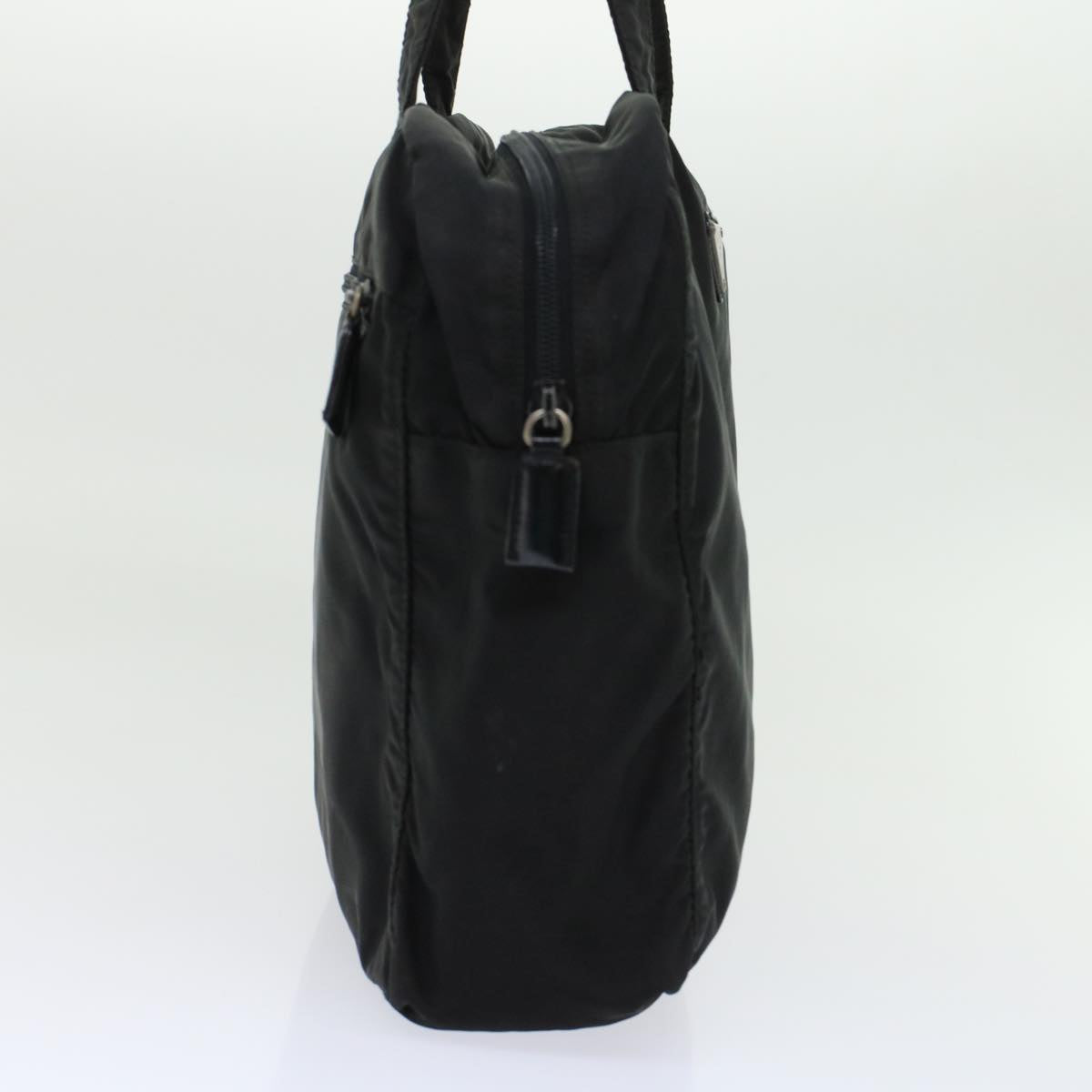 Prada Hand Bag Nylon Black 45854