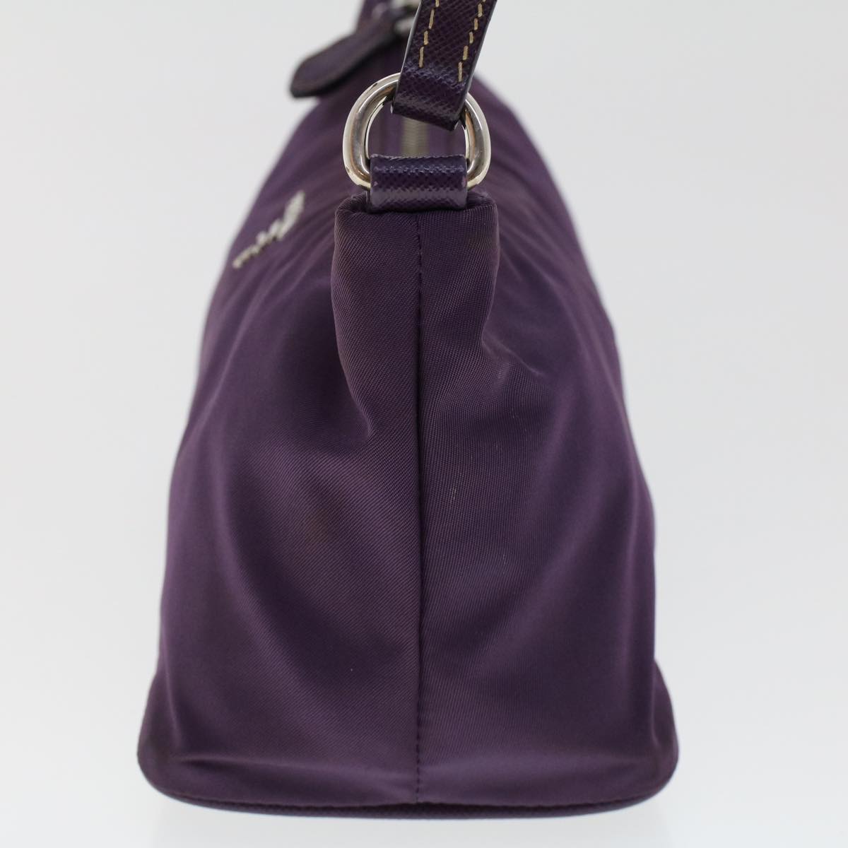 Prada Accessory Pouch Nylon Purple 46139