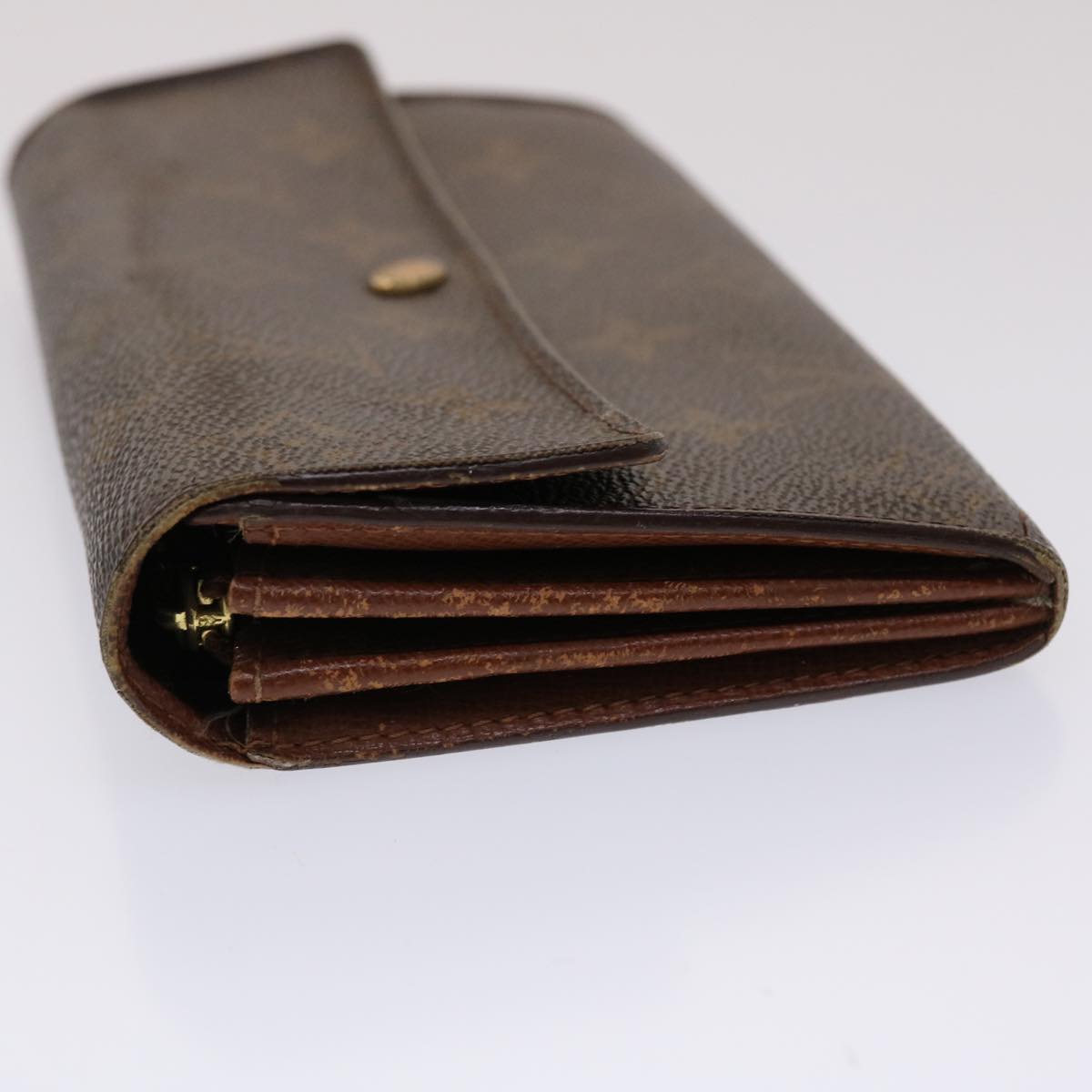 Louis Vuitton Monogram Portefeuille Sarah Long Wallet M60531 LV Auth 46825