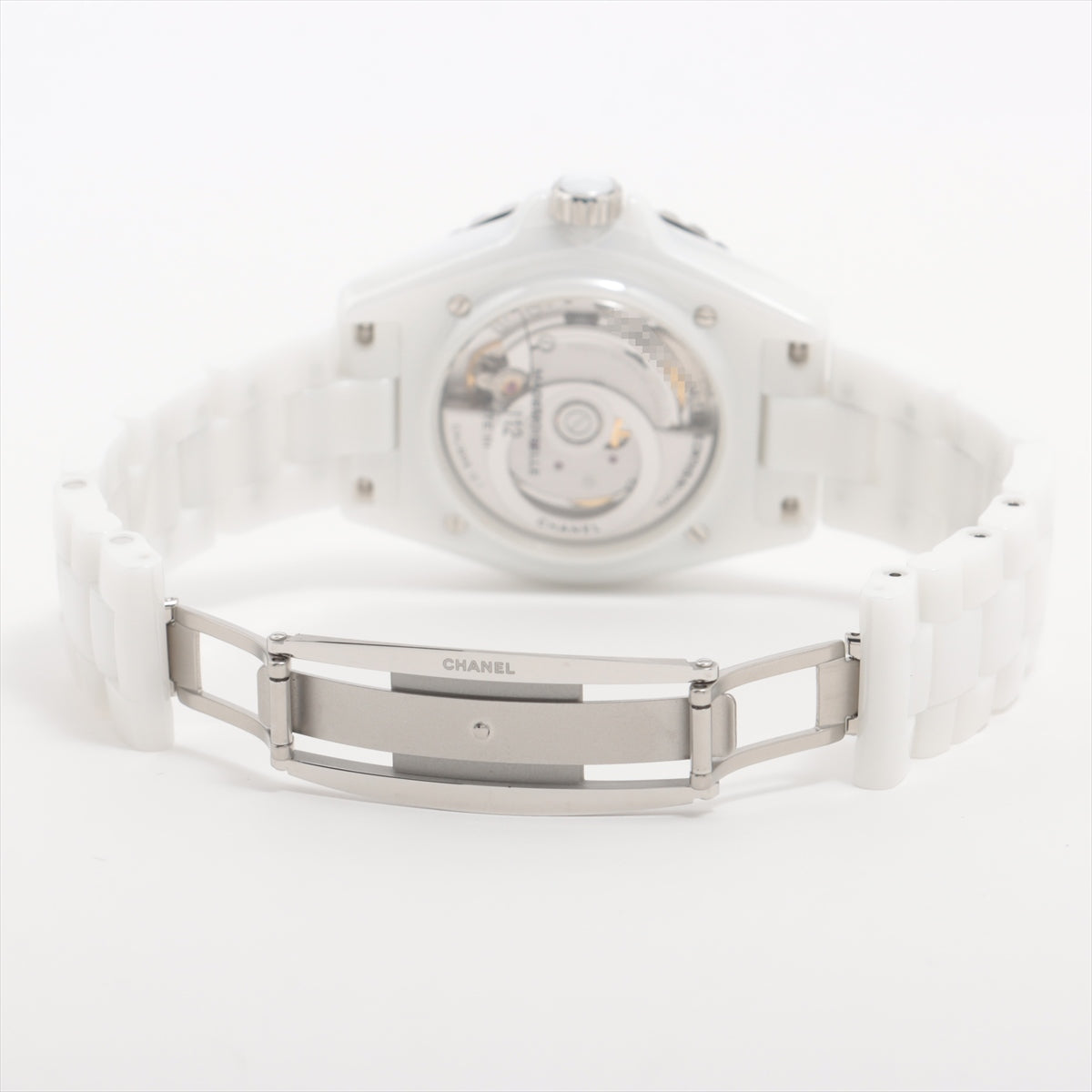 Chanel Mademoiselle J12 Lapauza H7481 SSCE AT White