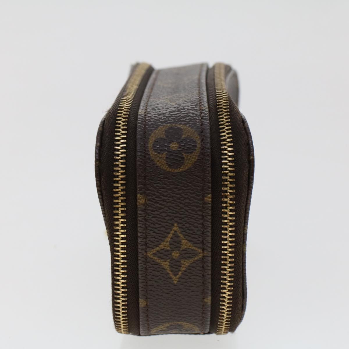 LOUIS VUITTON Monogram Trousse Brush PM Cosmetic Pouch M47510 LV 47866