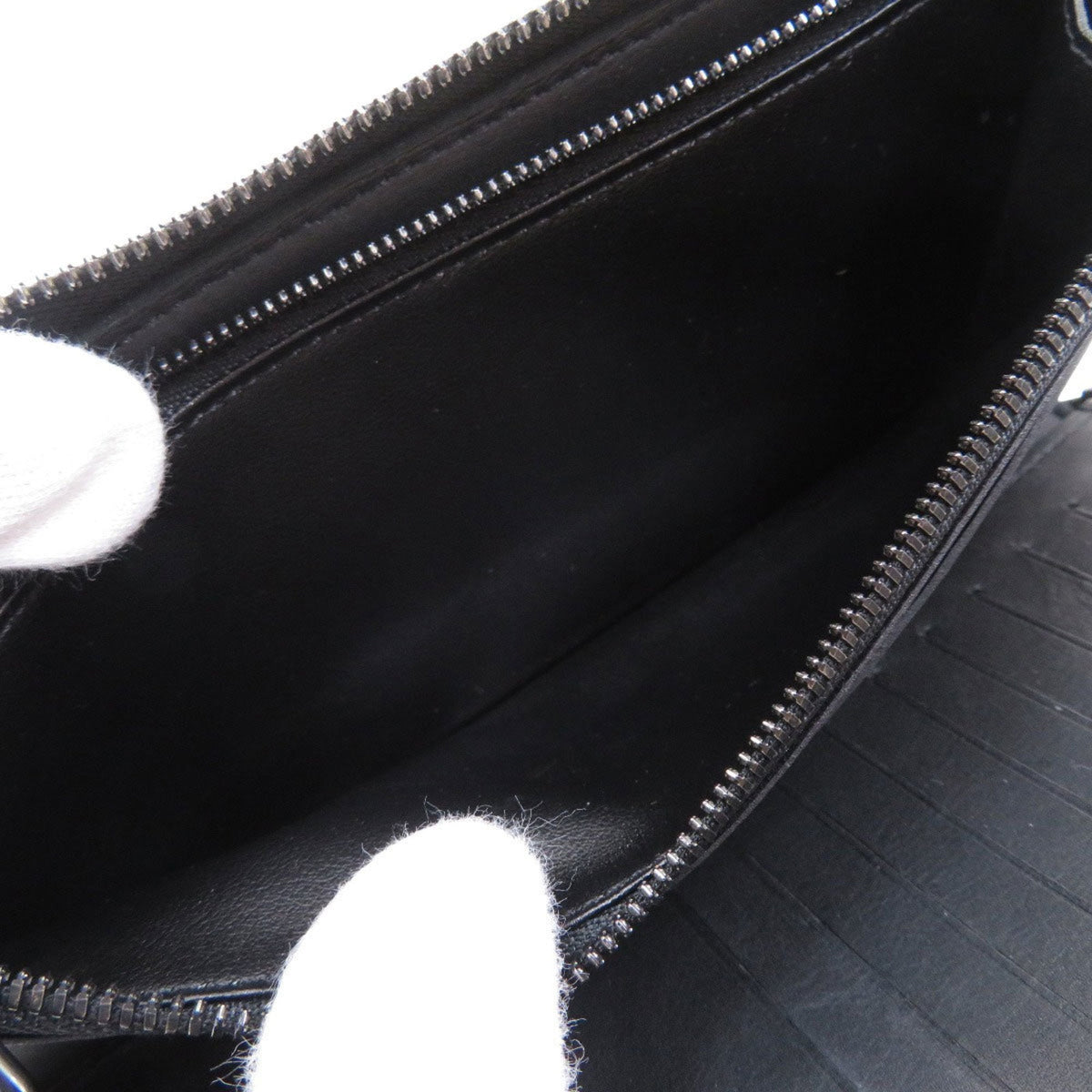 Louis Vuitton Black Leather Zippy Wallet Vertical wallet accessories
