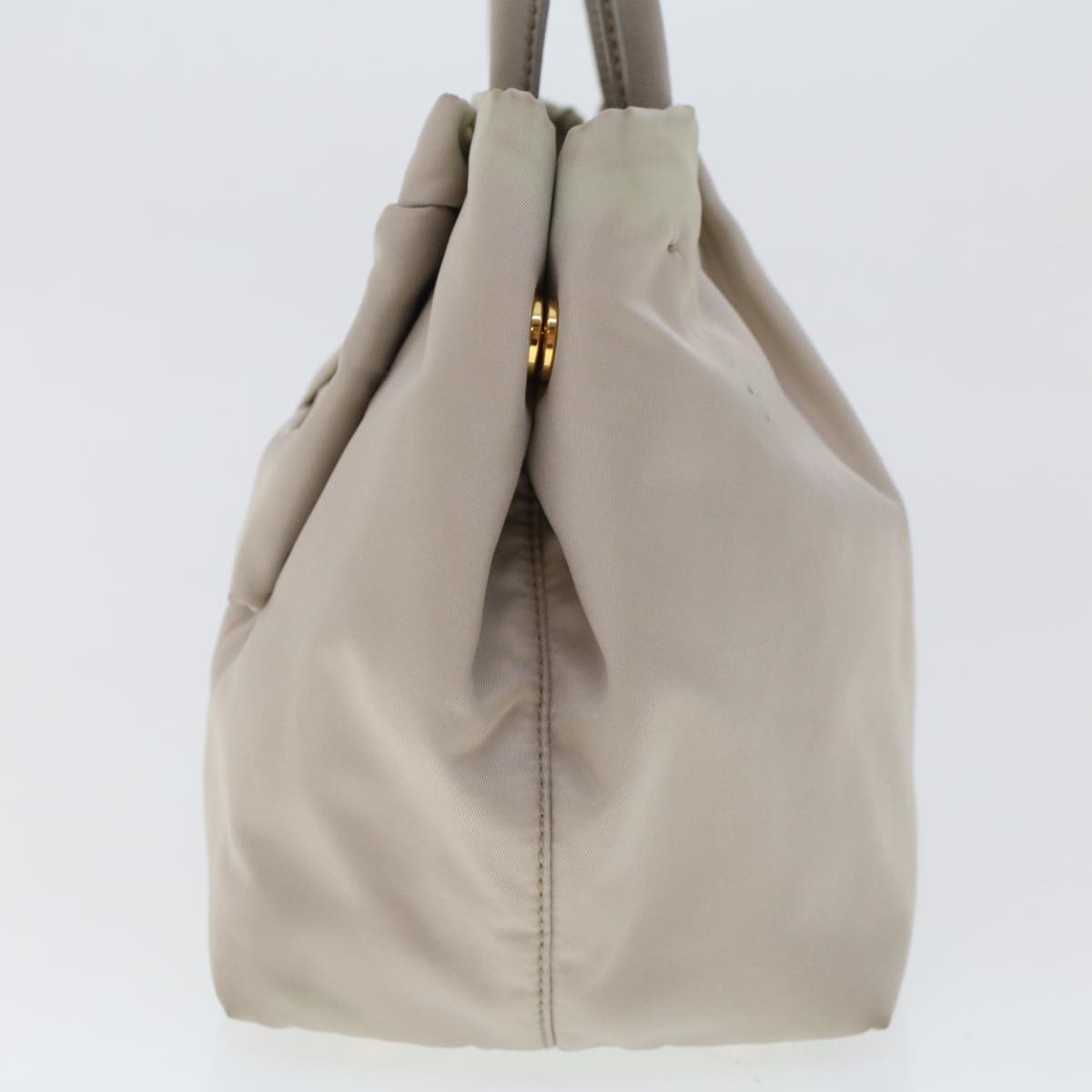 Prada Hand Bag Nylon 2way Gray 48005