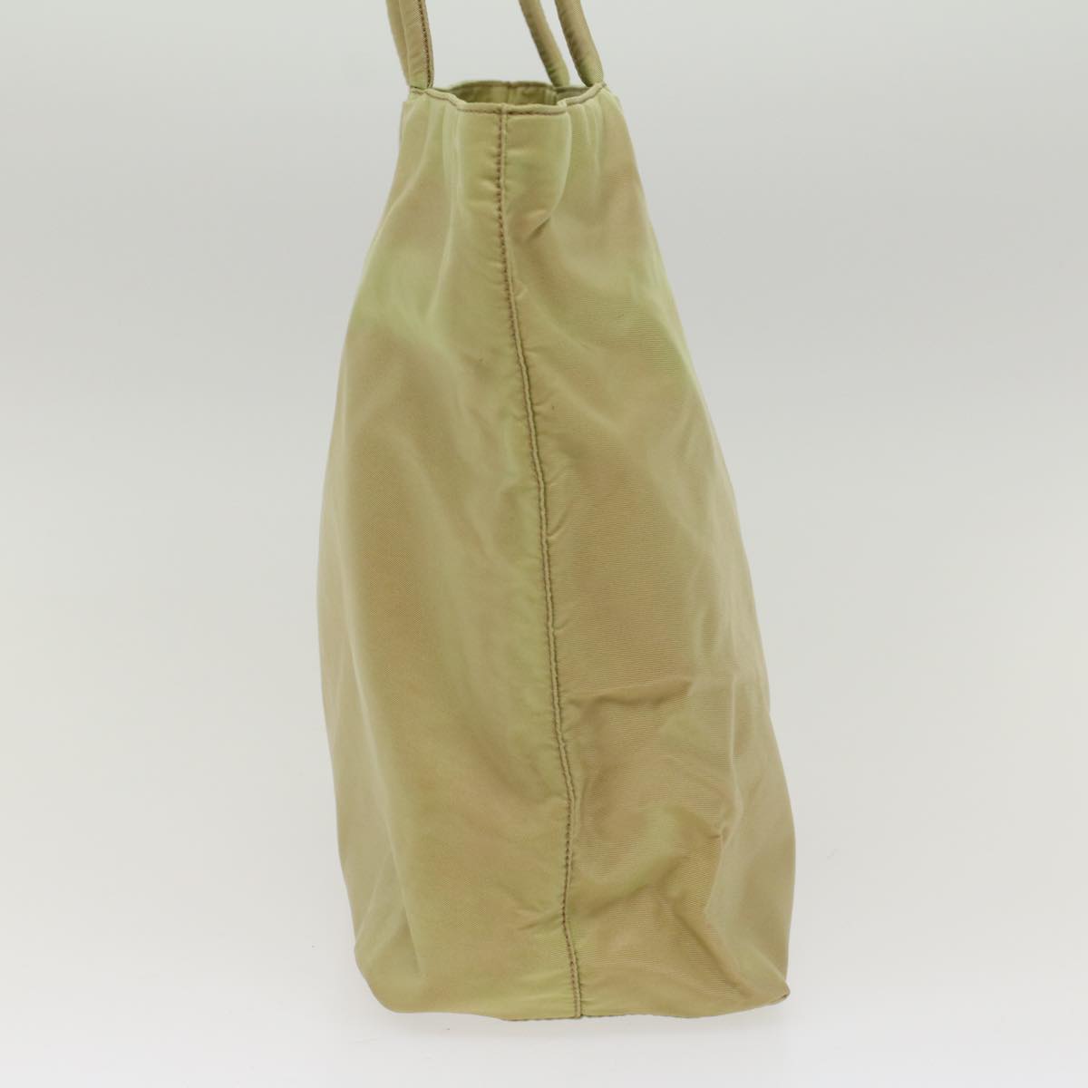 Prada Tote Bag Nylon Beige 48194