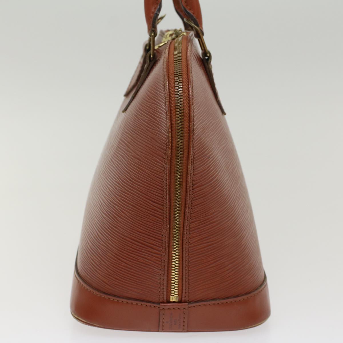 LOUIS VUITTON Epi Alma Hand Bag Brown M5214D LV 48436