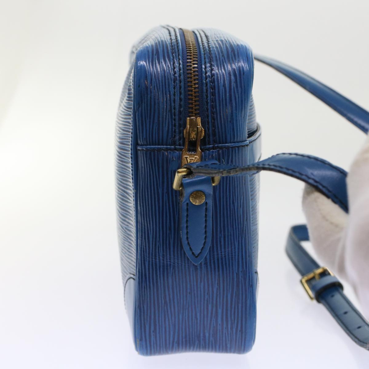 LOUIS VUITTON Epi Trocadero 27 Shoulder Bag Blue M52315 LV 48740