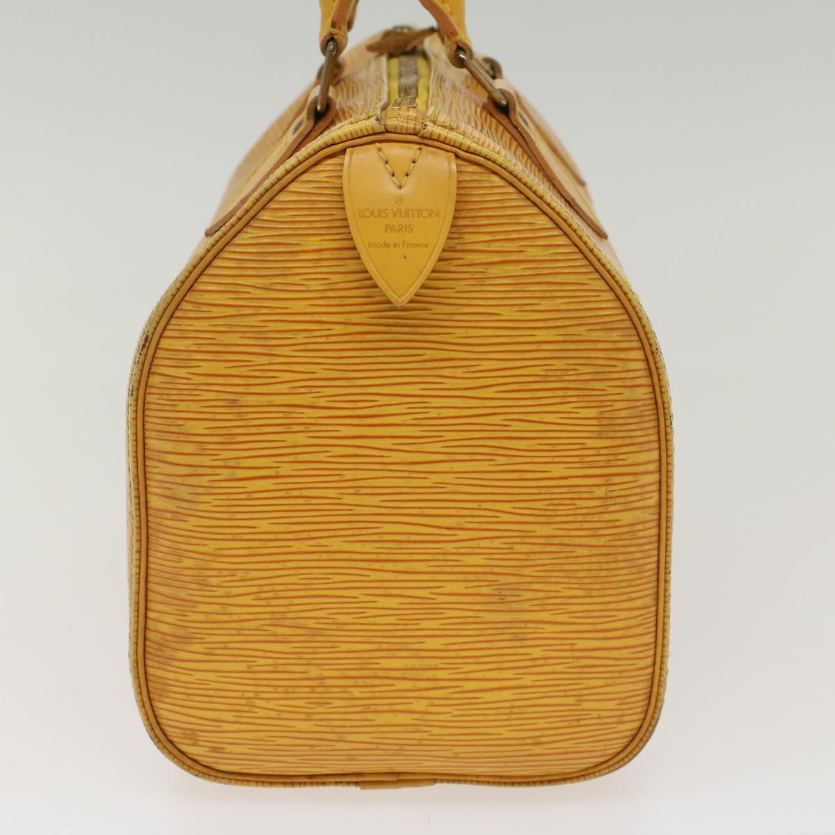 LOUIS VUITTON Epi Speedy 25 Hand Bag Tassili Yellow M43019 LV 48961