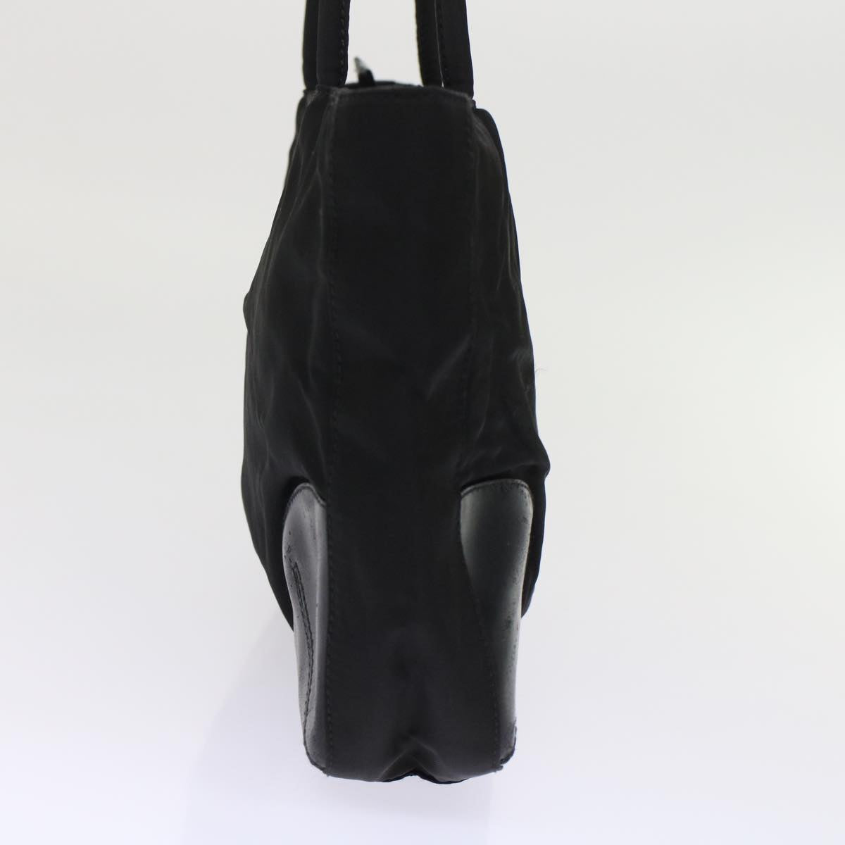 Prada Hand Bag Nylon Black 49026