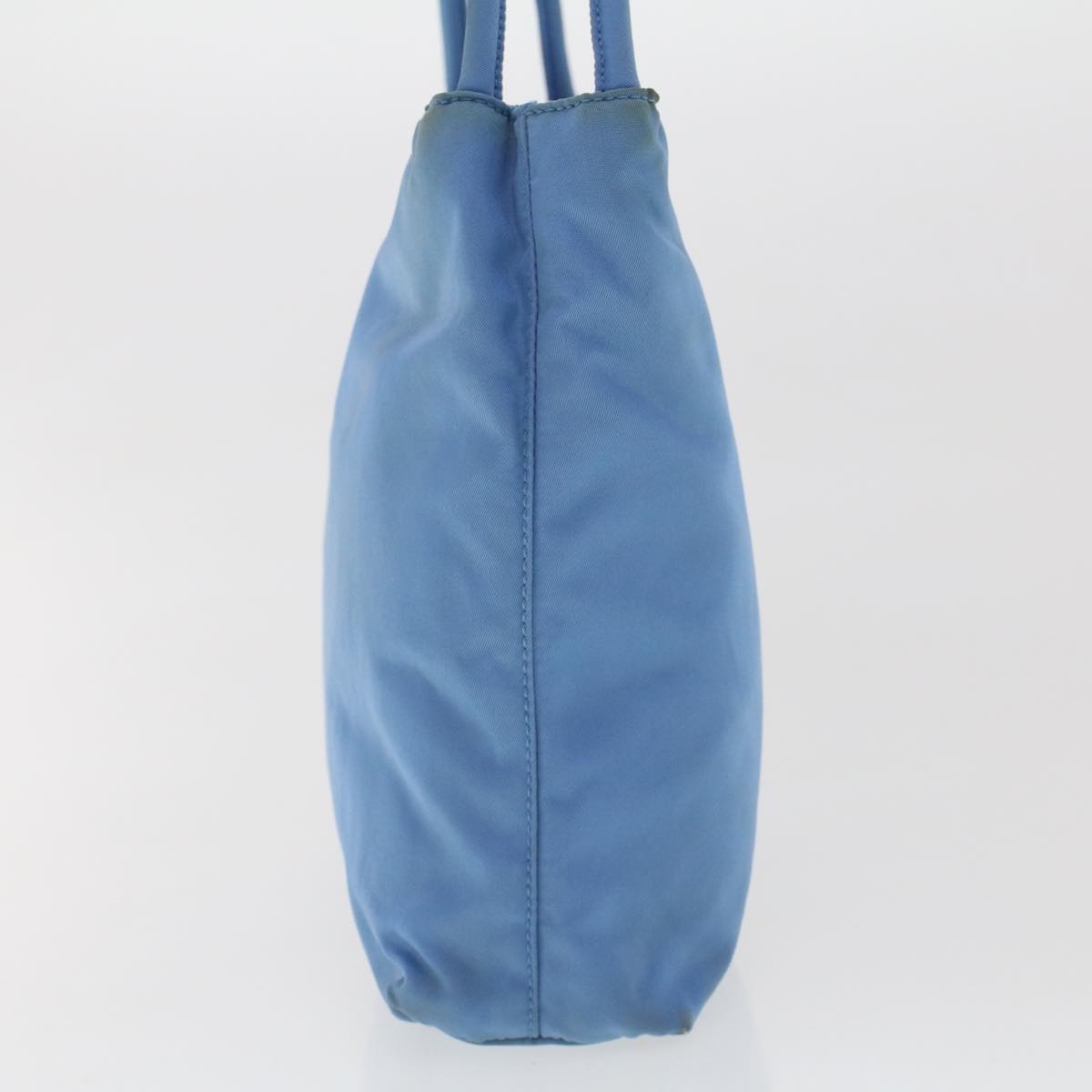 Prada Hand Bag Nylon Light Blue 49028