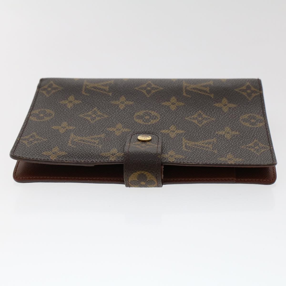 LOUIS VUITTON Monogram Agenda MM Day Planner Cover R20105 LV 49188