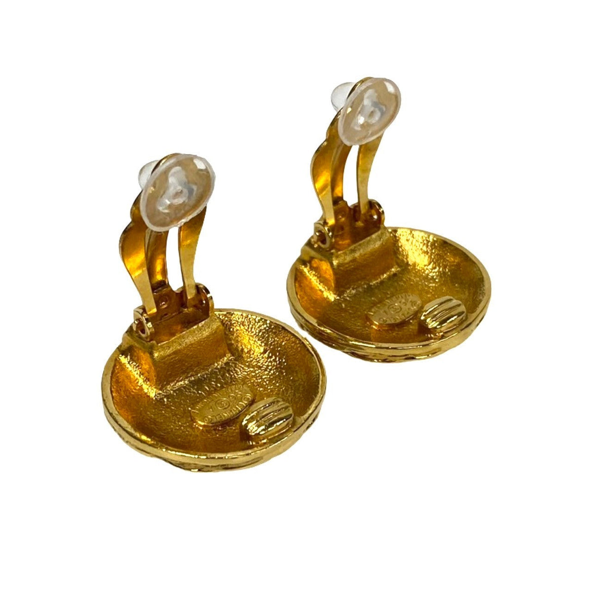 CHANEL Earring Gold Plated gold