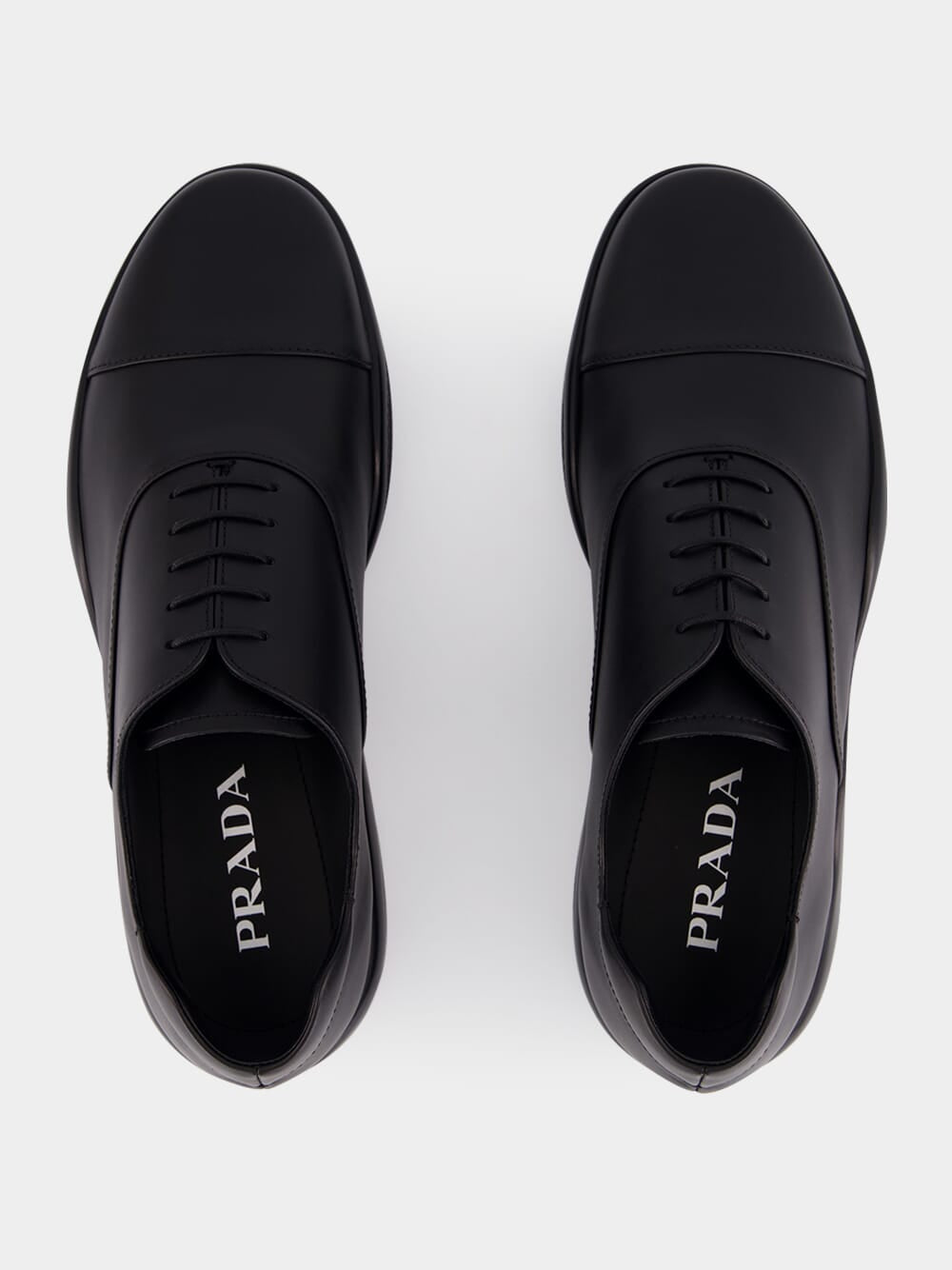 Black Toblach Laced Leather Shoes