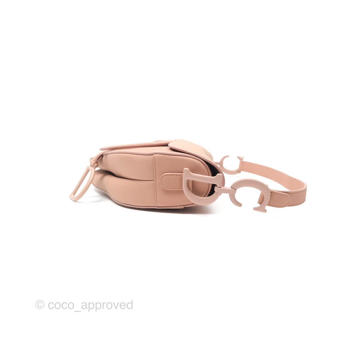 Christian Dior Saddle Bag Blush Ultramatte Calfskin