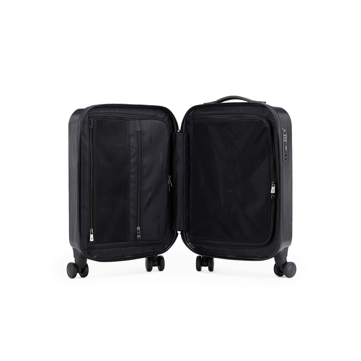 Abs Carry-On Bag With Oversized, Embossed Eagle