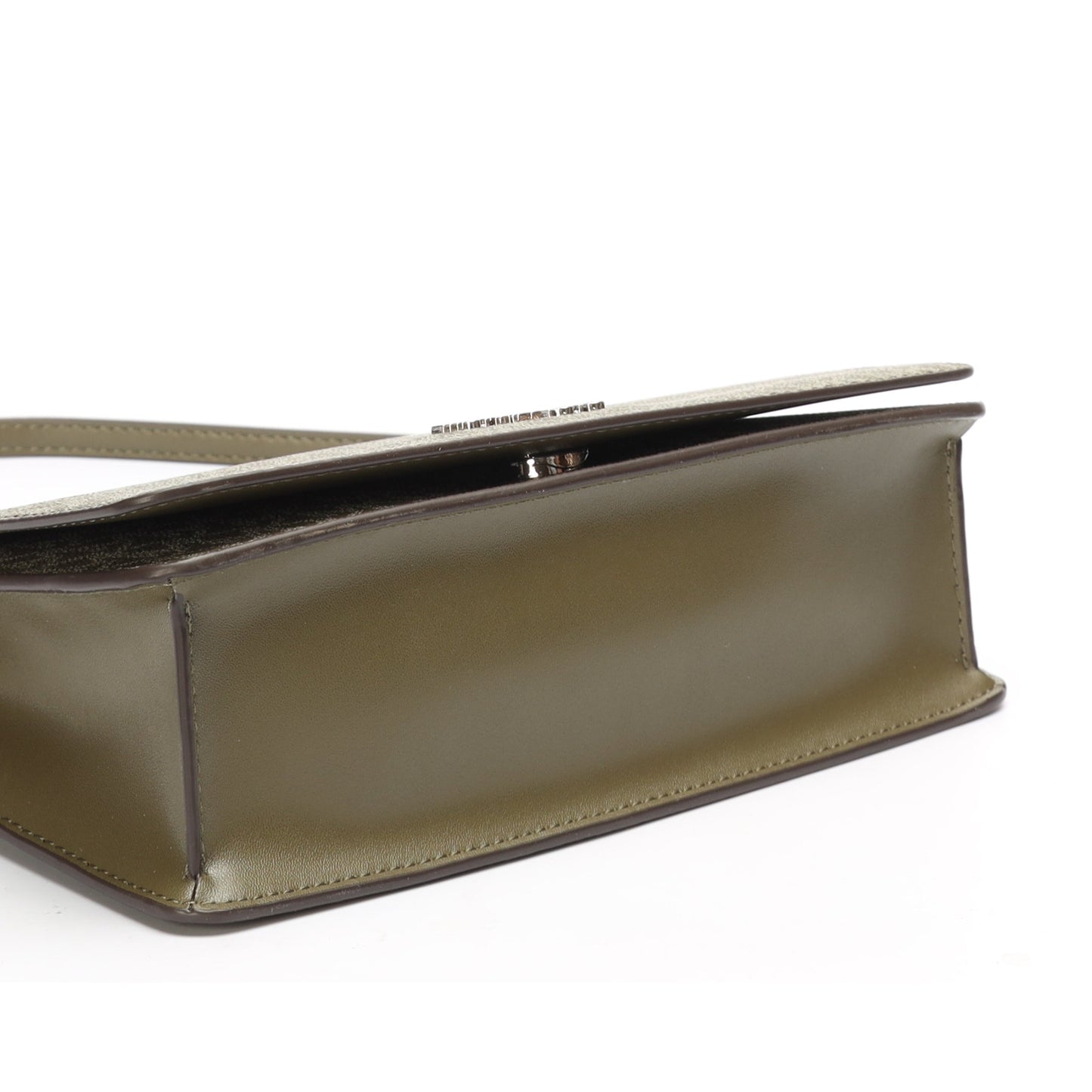 Michael Kors Olive Jet Set Signature Logo Crossbody Bag
