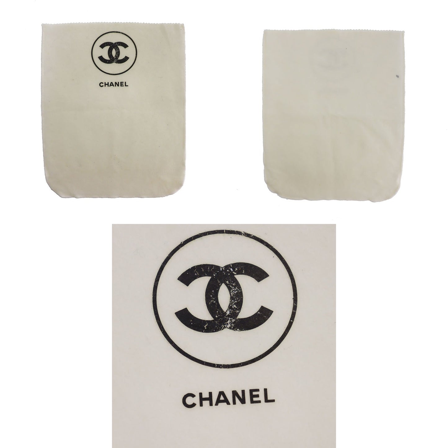CHANEL 5-sheet Set Dust Bag 10.0 x 7.8in / 25.5 x 20.0cm #EC240
