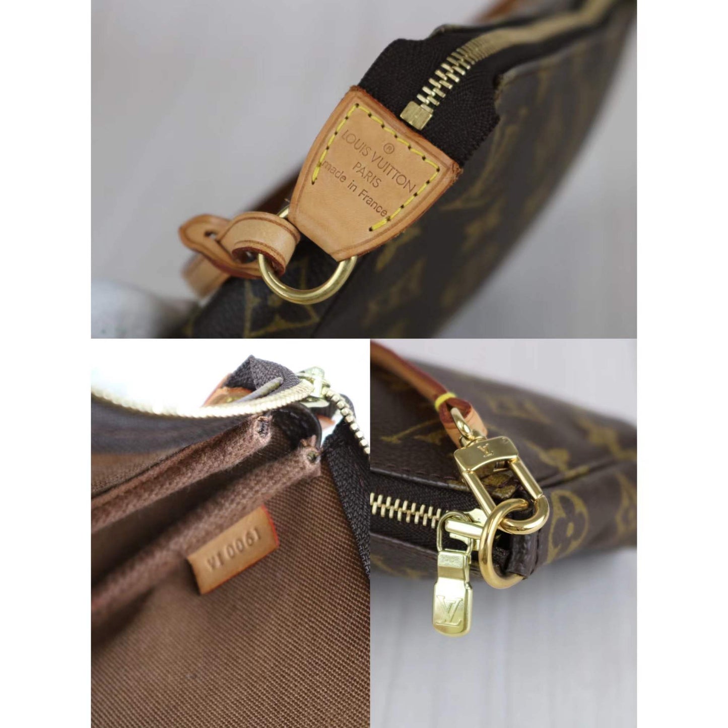 Rank A | LV Monogram Pochette Accessoires |012806