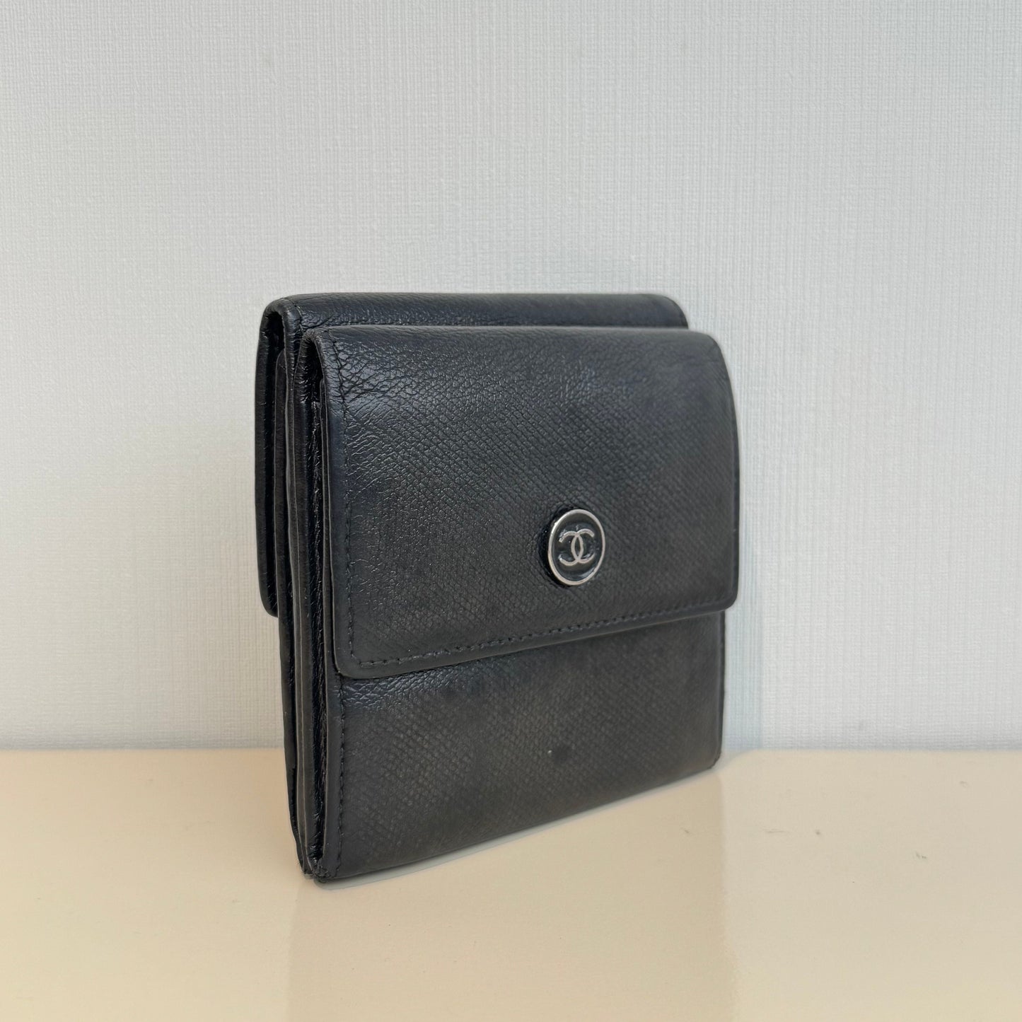 Ask for Bp💕Timeless/classique leather wallet Chanel Black in Leather