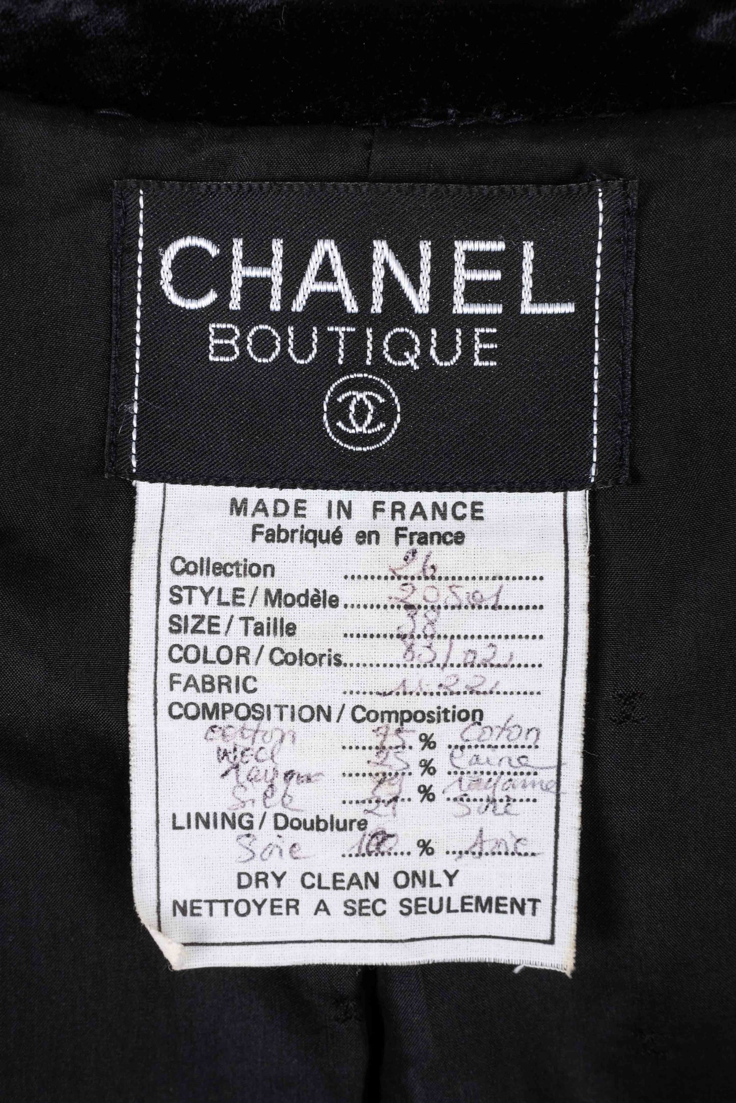 Ensemble de tailleur Chanel 's