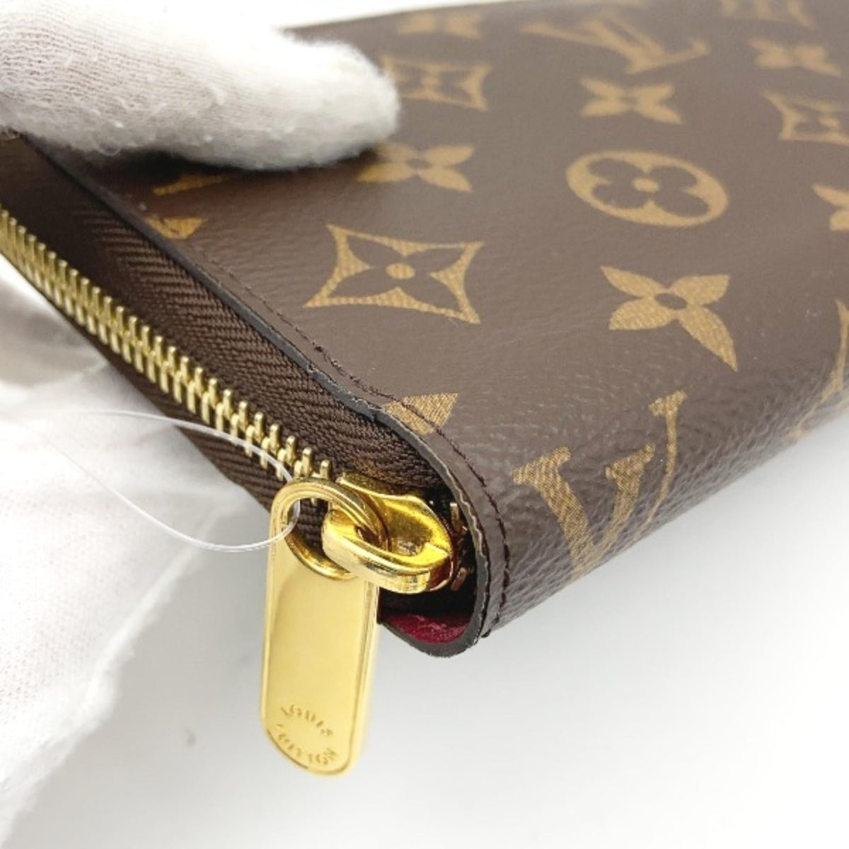 Louis Vuitton Monogram pink Monogram Long Wallet (Bi-Fold)