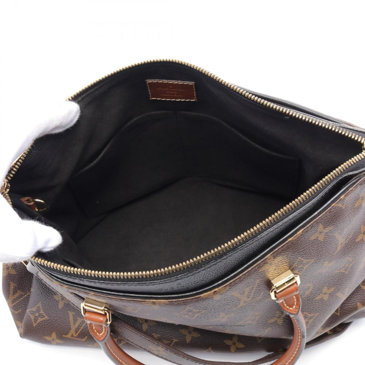 Louis Vuitton Coated Canvas Monogram Pvc Leather Handbag
