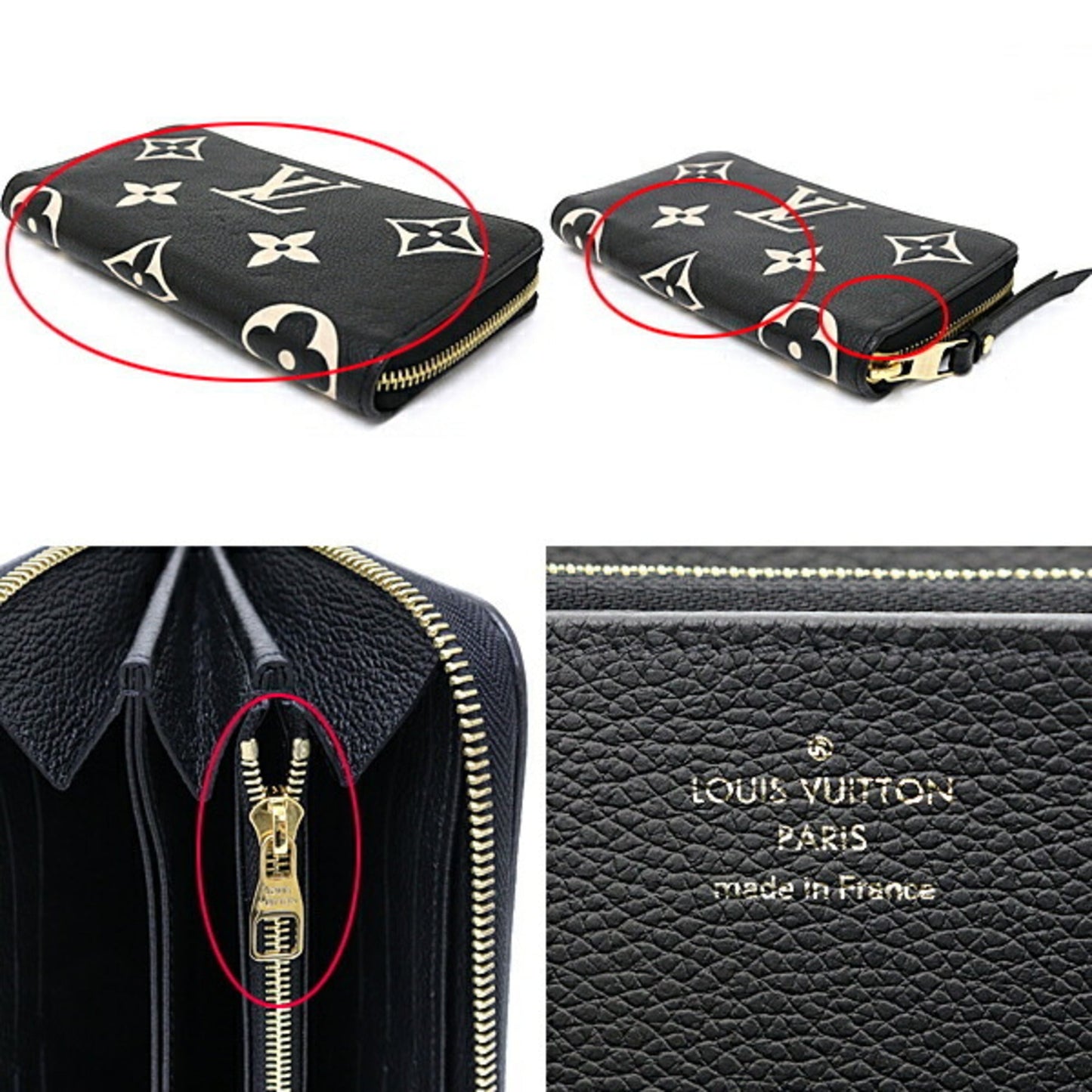 Louis Vuitton Monogram Empreinte Leather Wallet (Bi-Fold)