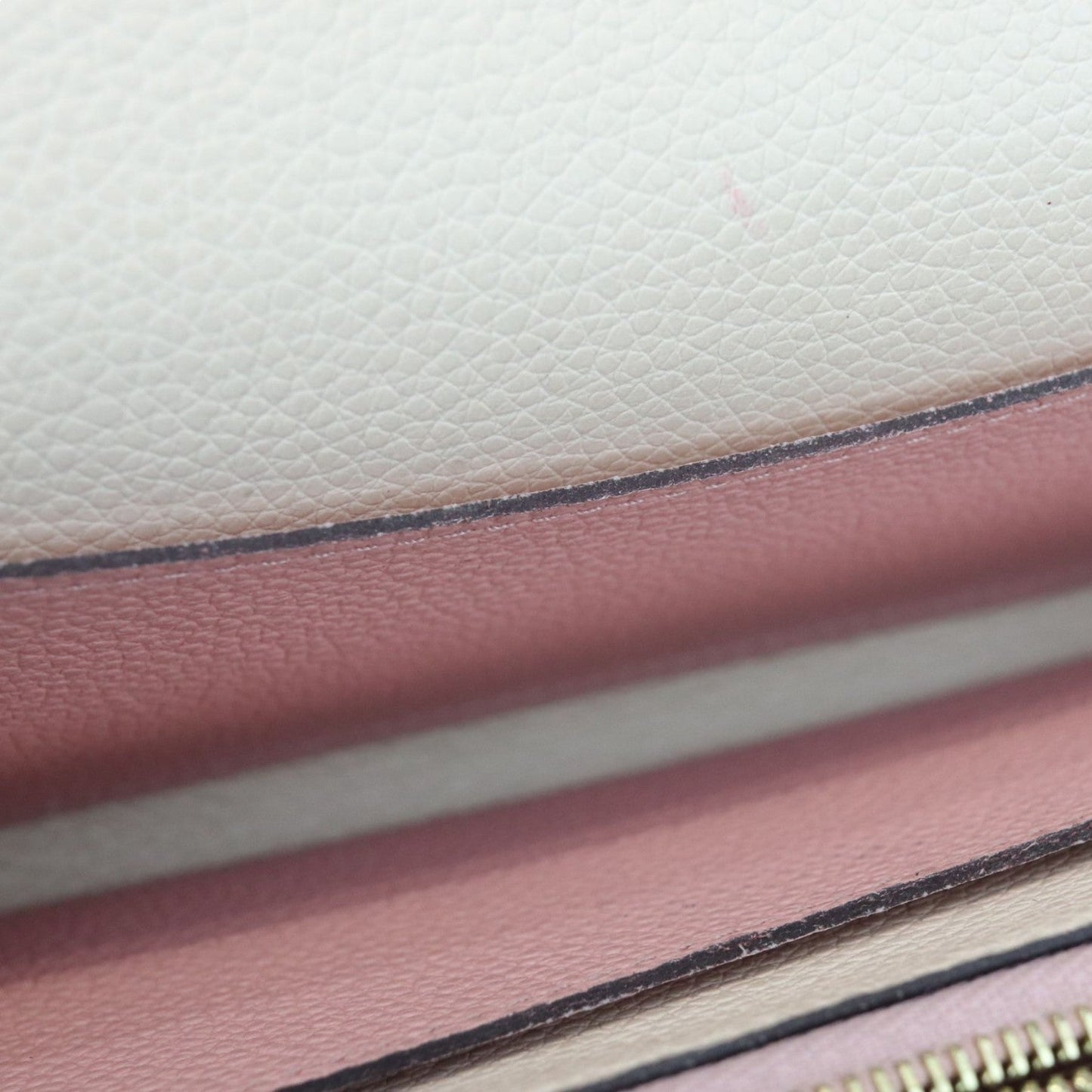 Louis-Vuitton Sarah Wallet Monogram Empreinte Leather Pink GHW