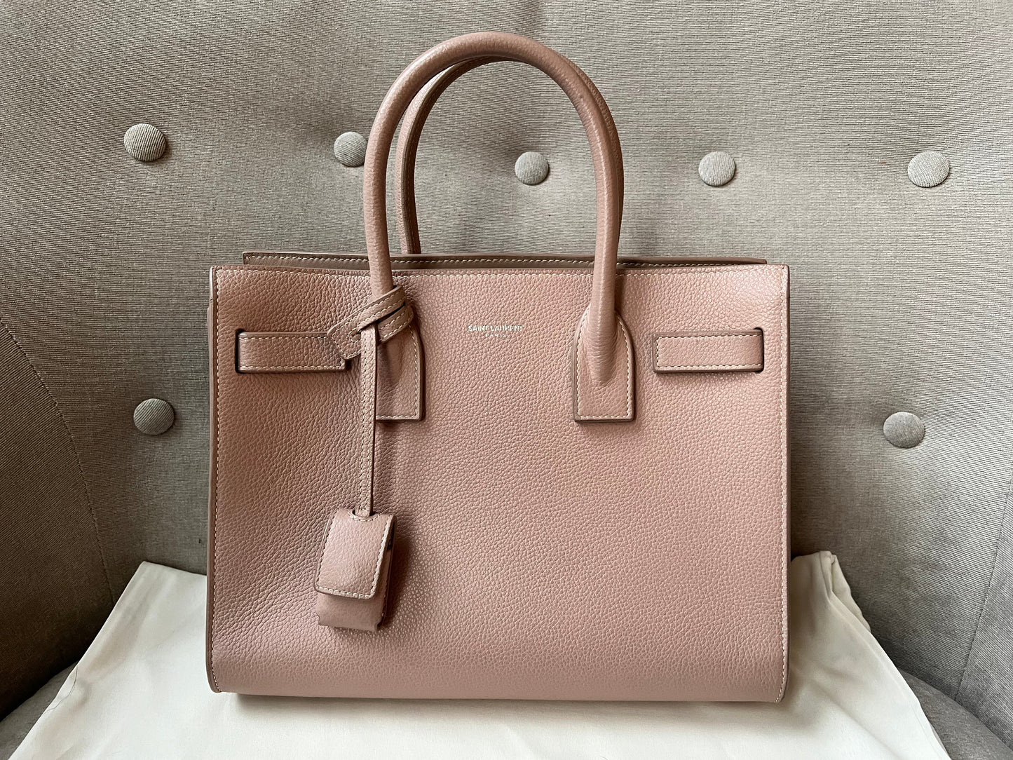 Yves Saint Laurent (YSL) Pink Sac De Jour Baby