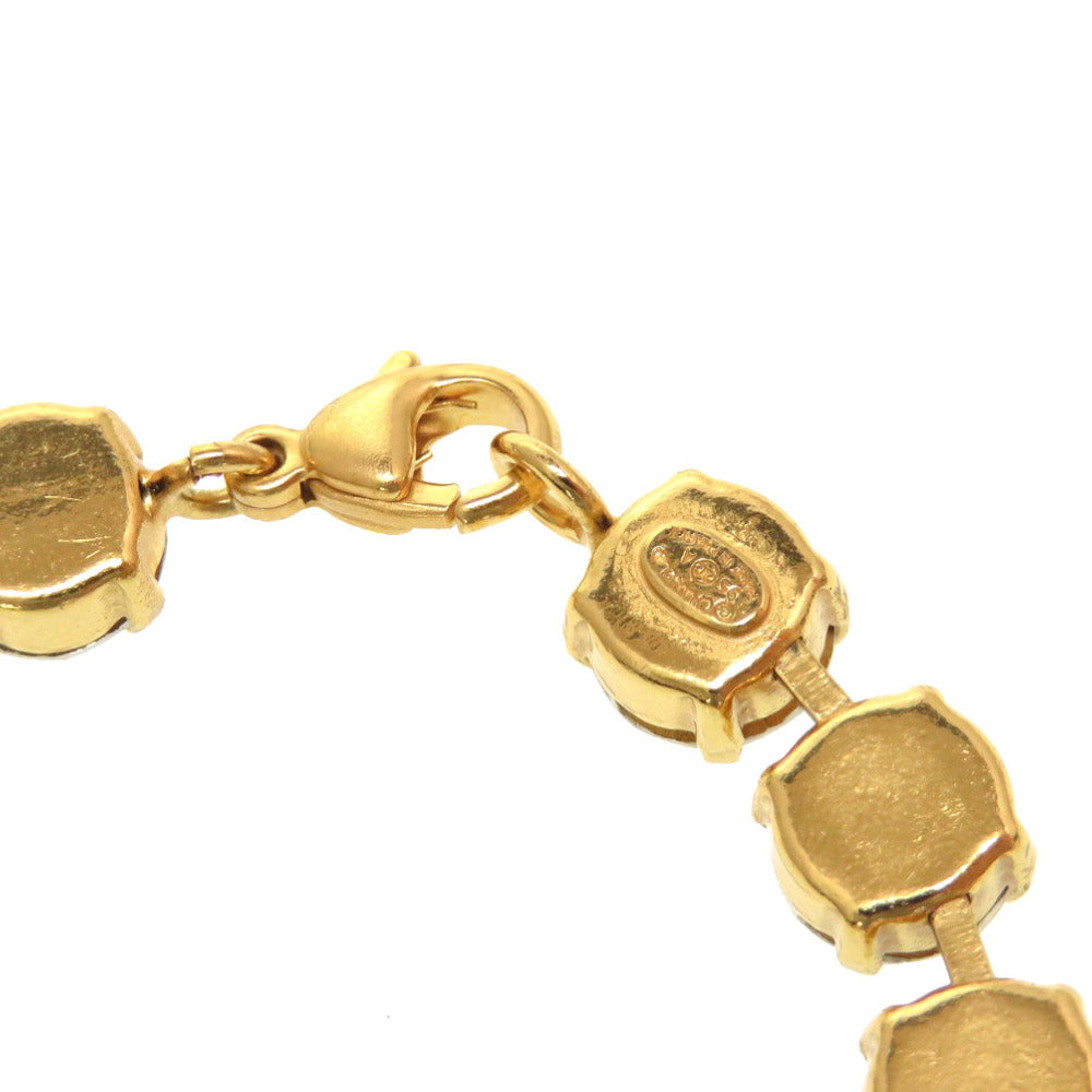 CHANEL bracelet Rhinestone gold COCO Mark vintage