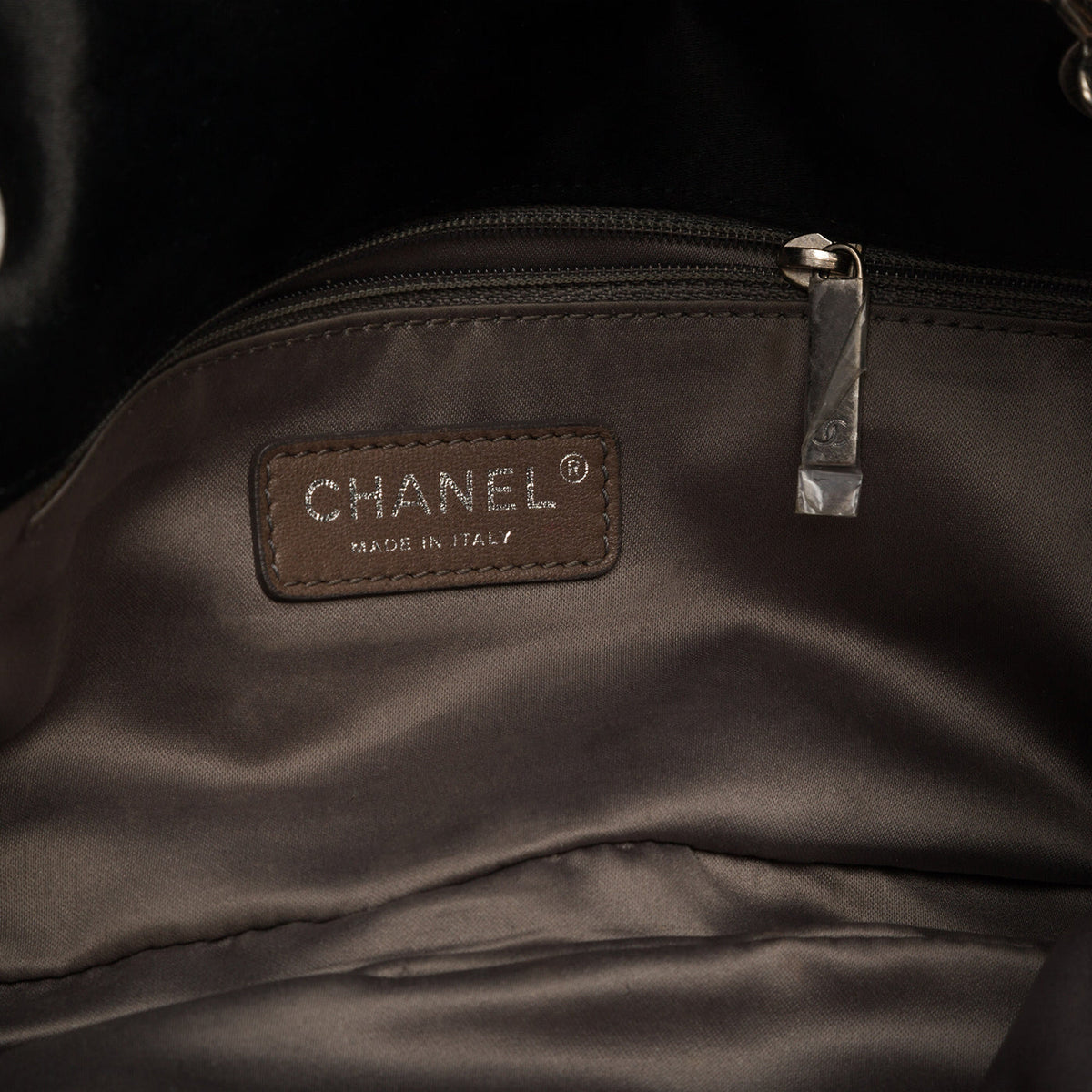 Satin Single Flap Bag