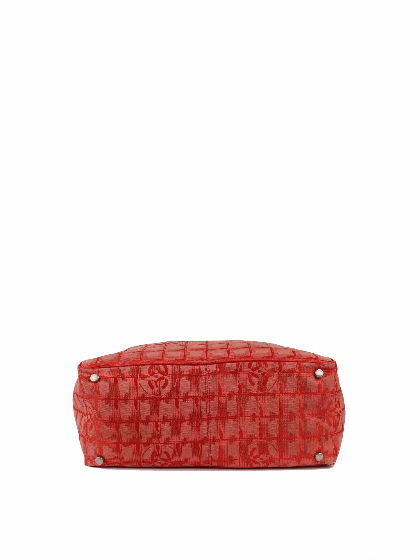 Chanel Vintage Red Cloth Tote
