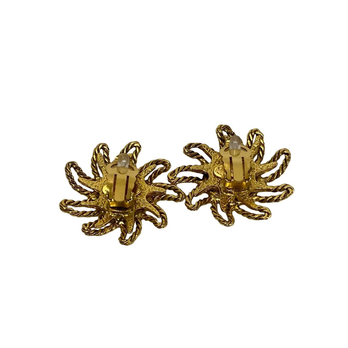 CHANEL Earring Gold Plated gold