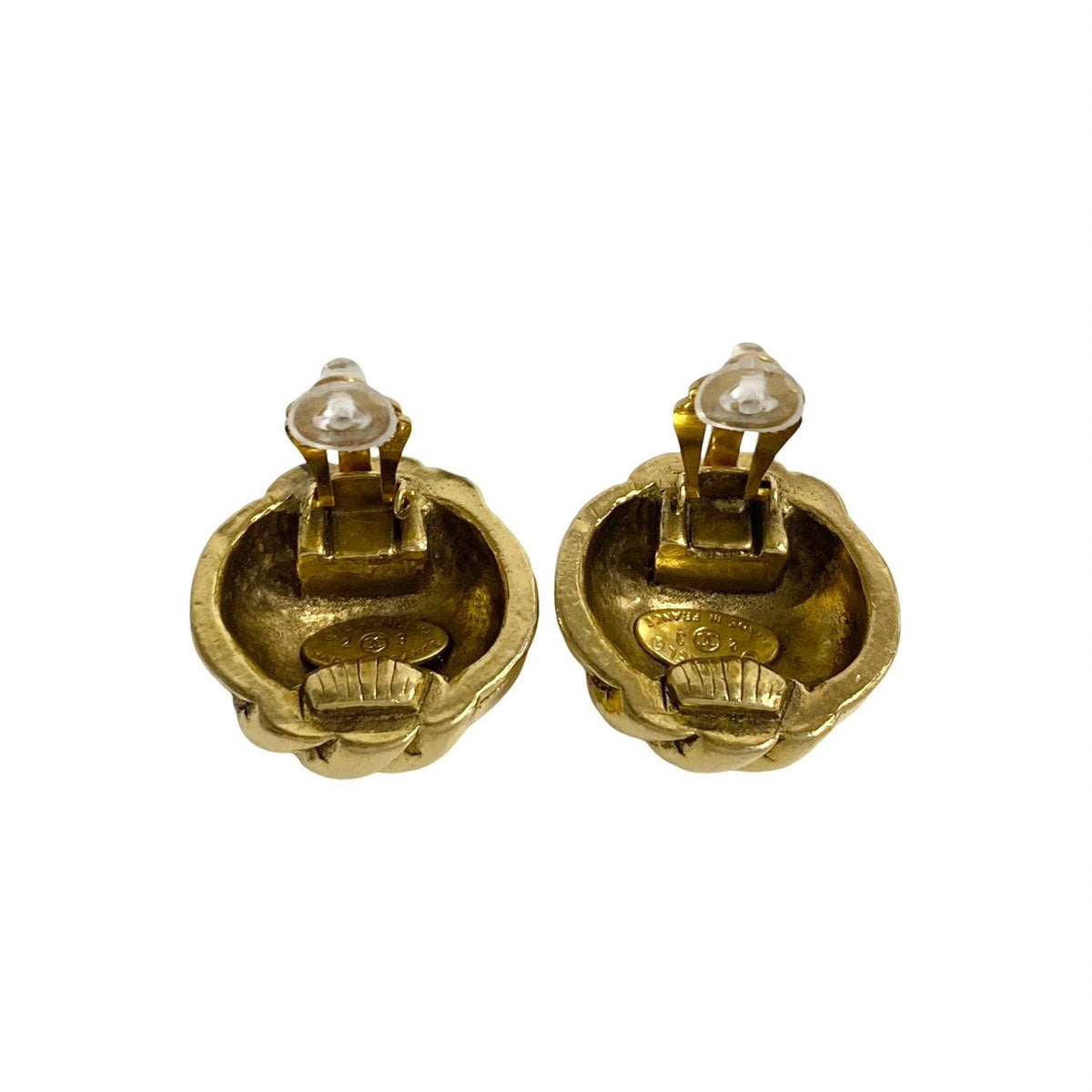 CHANEL Earring Gold Plated gold