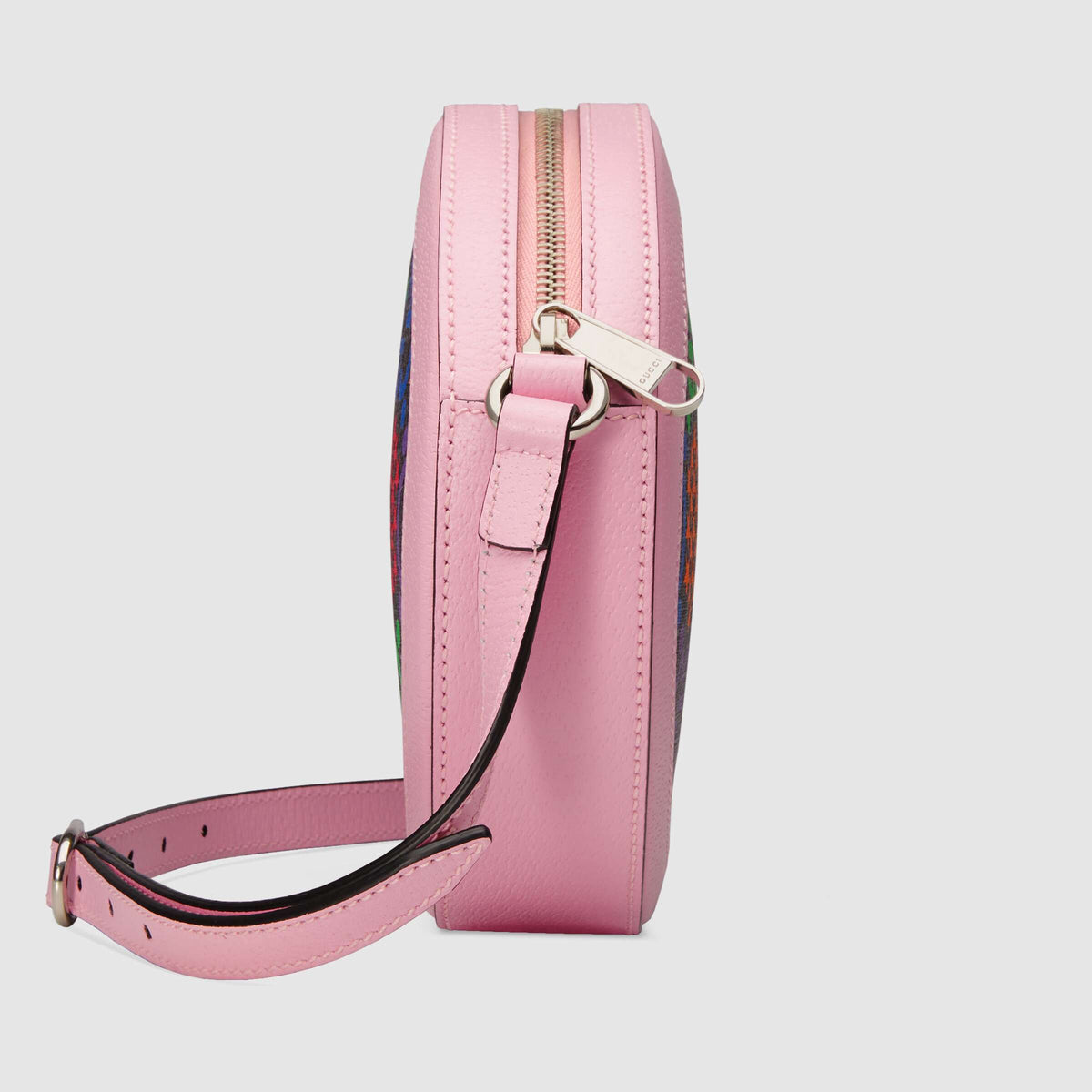 Gucci GG Psychedelic Round Shoulder Bag Pink